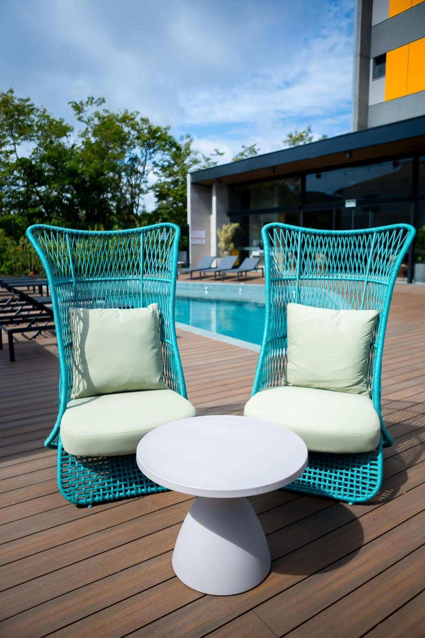Swimming pool in Liwe Hotels