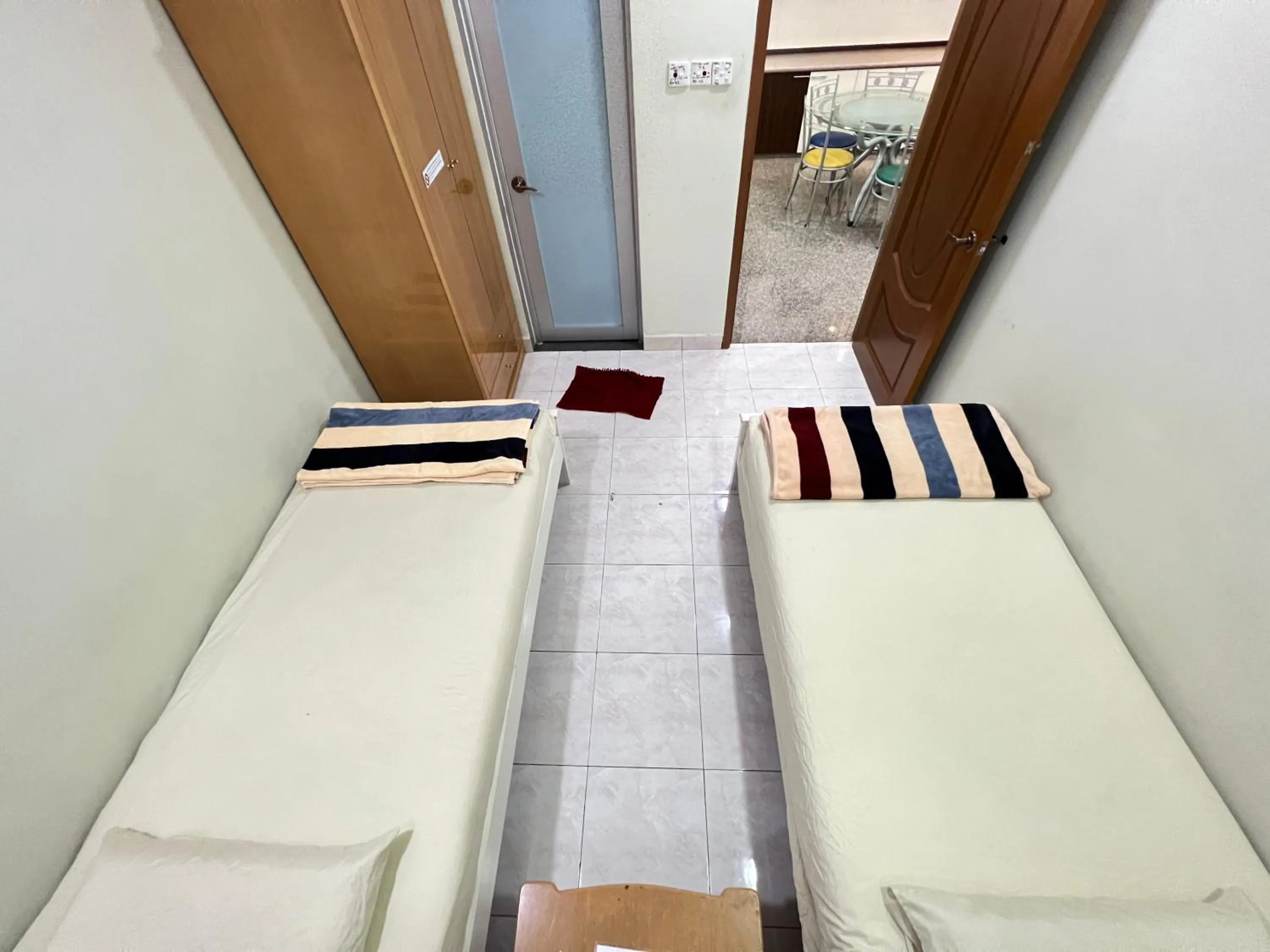 Bed in Jiaxin Homestay - Desa Terbau 家馨民宿