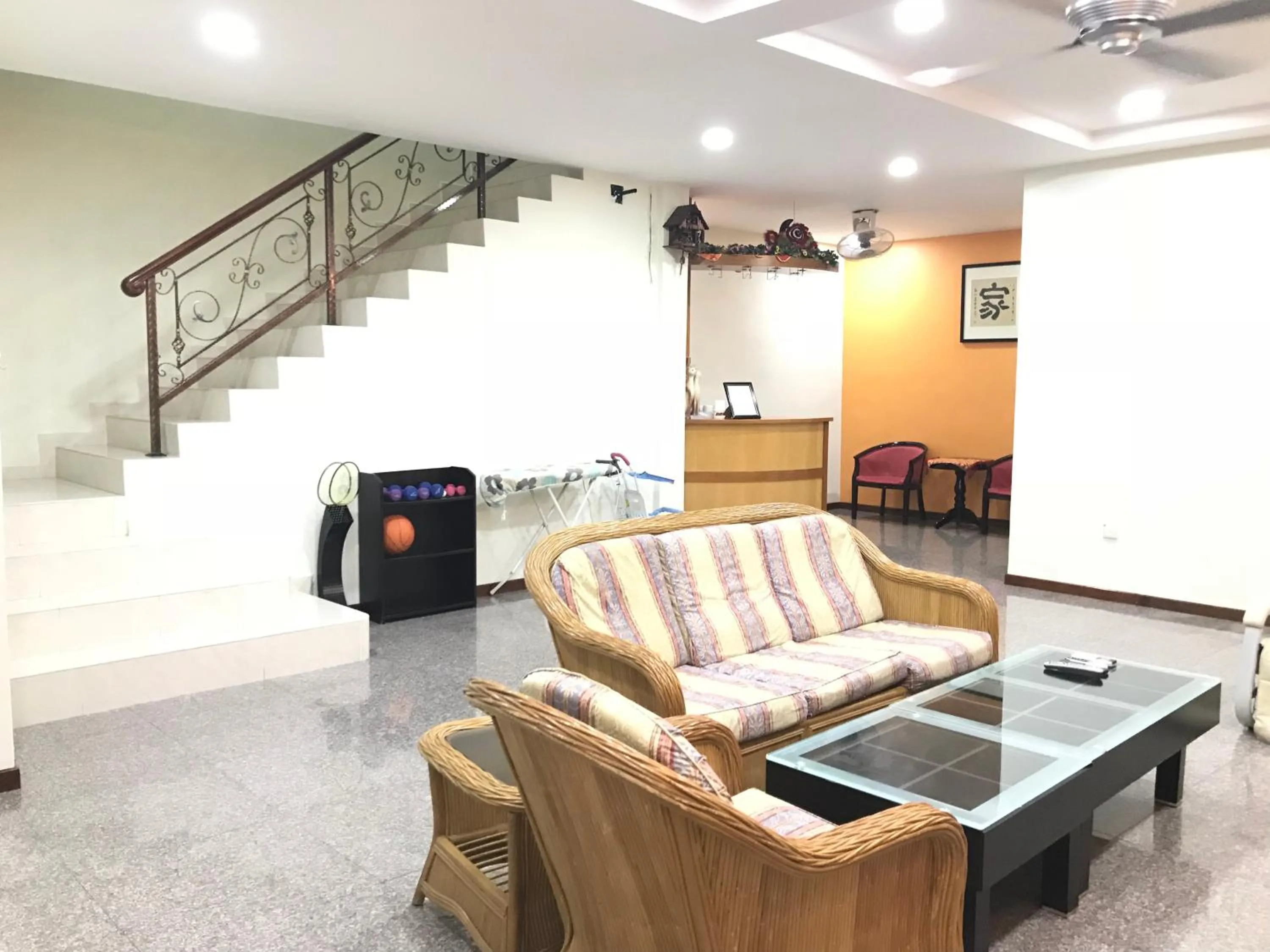 Living room in Jiaxin Homestay - Desa Terbau 家馨民宿