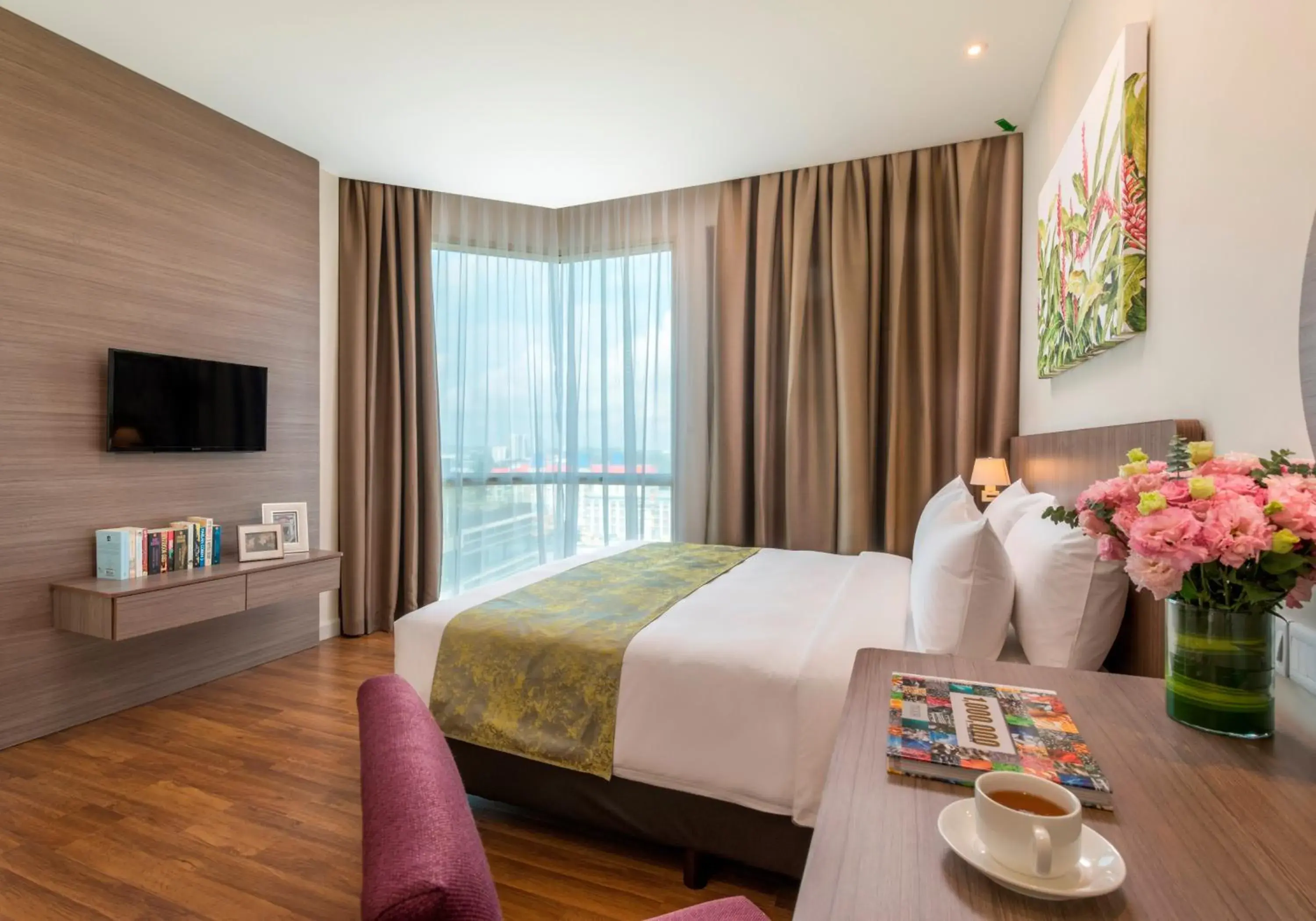 Bedroom, Bed in Somerset Medini Iskandar Puteri Bedroom, Bed in Somerset Medini Iskandar Puteri