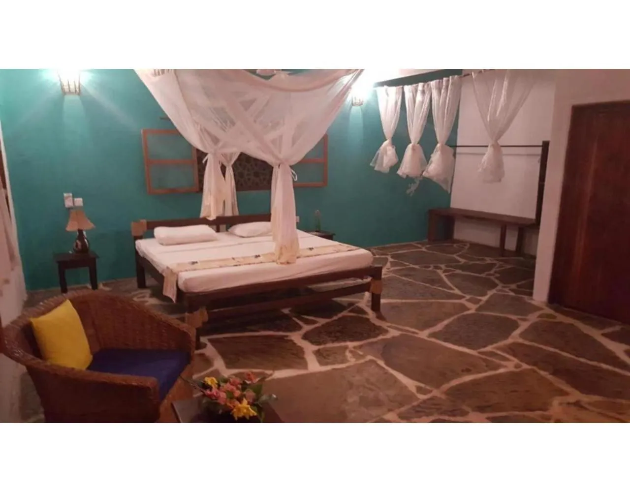 Bed in Eco Villas Watamu