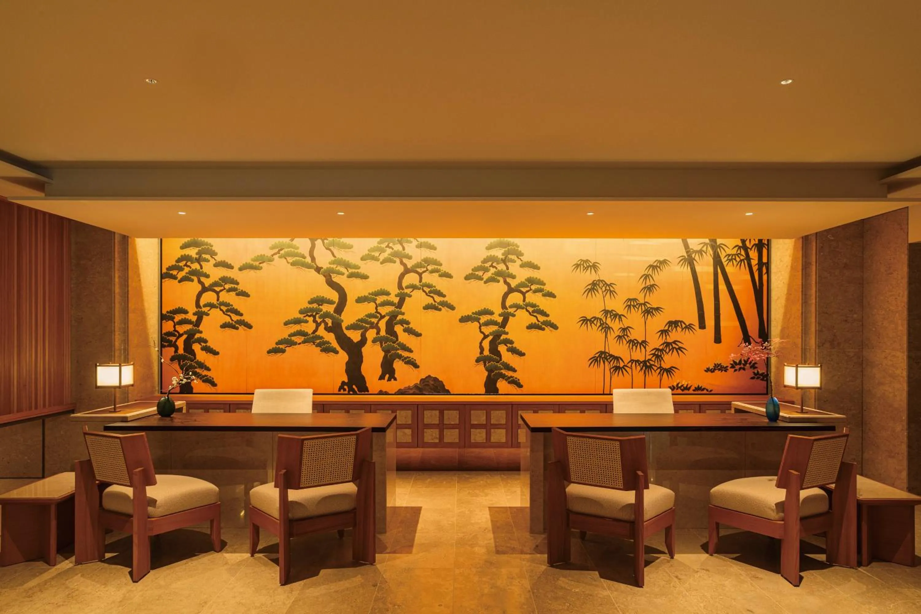concierge in Imperial Hotel, Kyoto