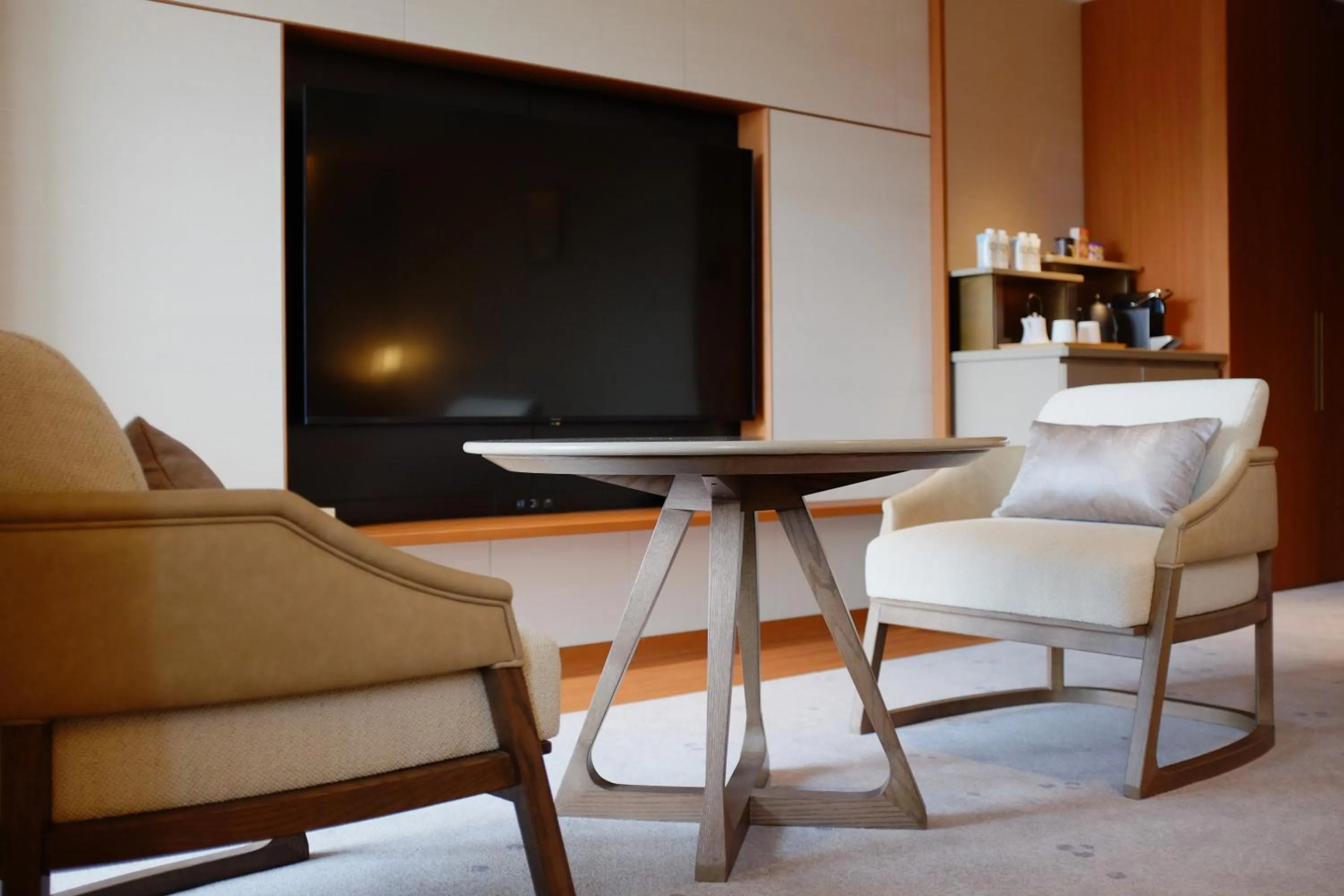 Photo of the whole room in Imperial Hotel, Kyoto