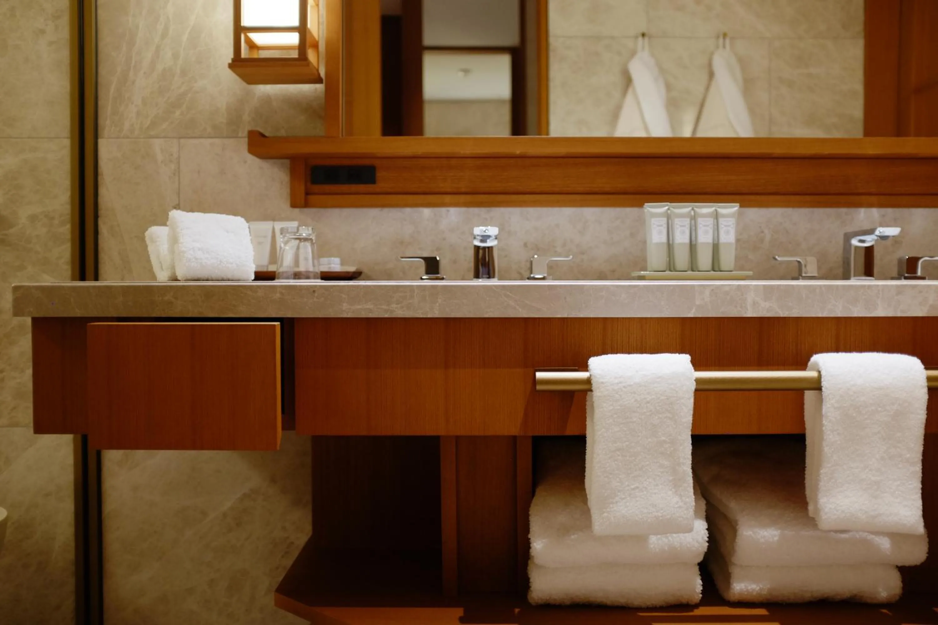 Bathroom in Imperial Hotel, Kyoto