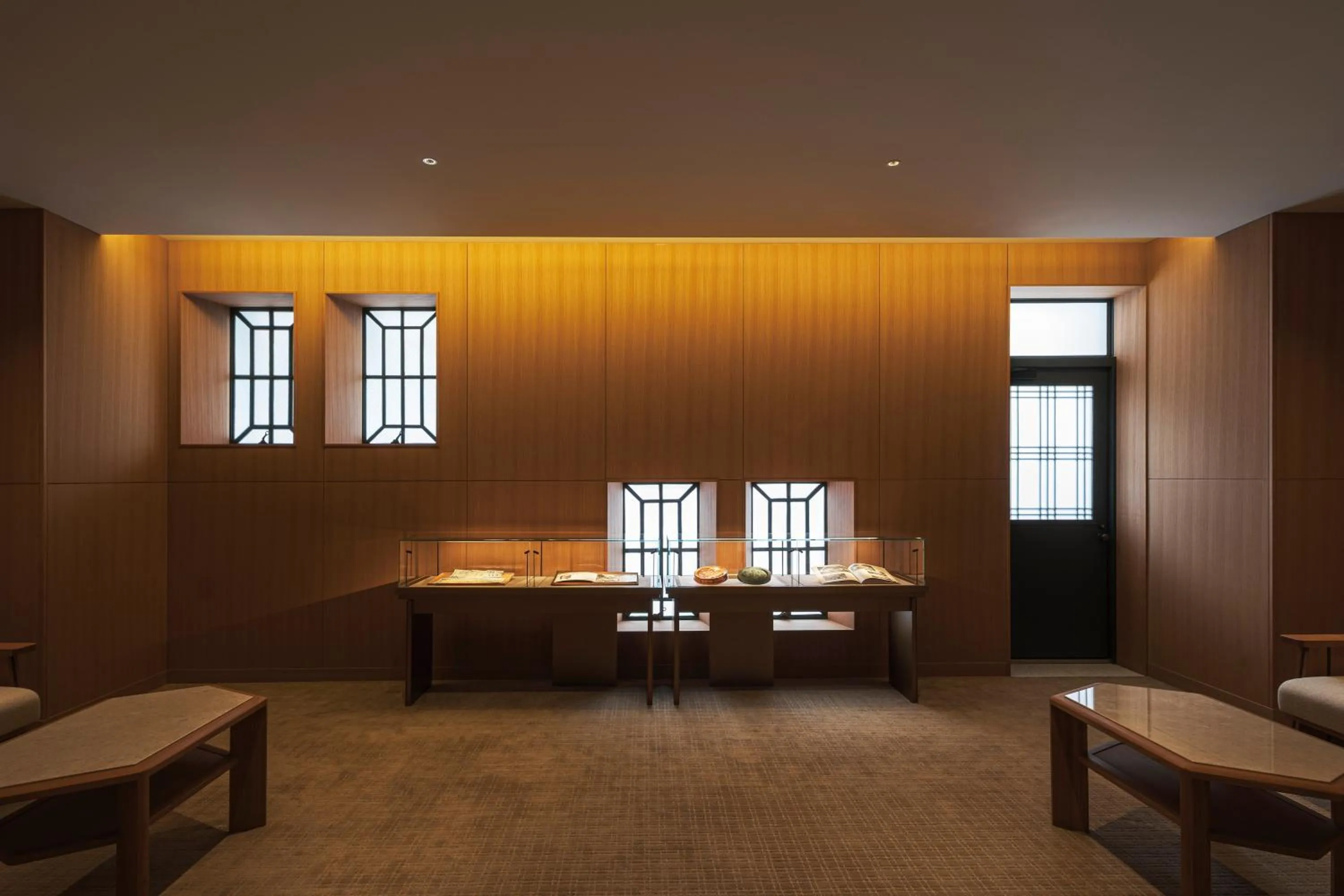 Lobby or reception in Imperial Hotel, Kyoto