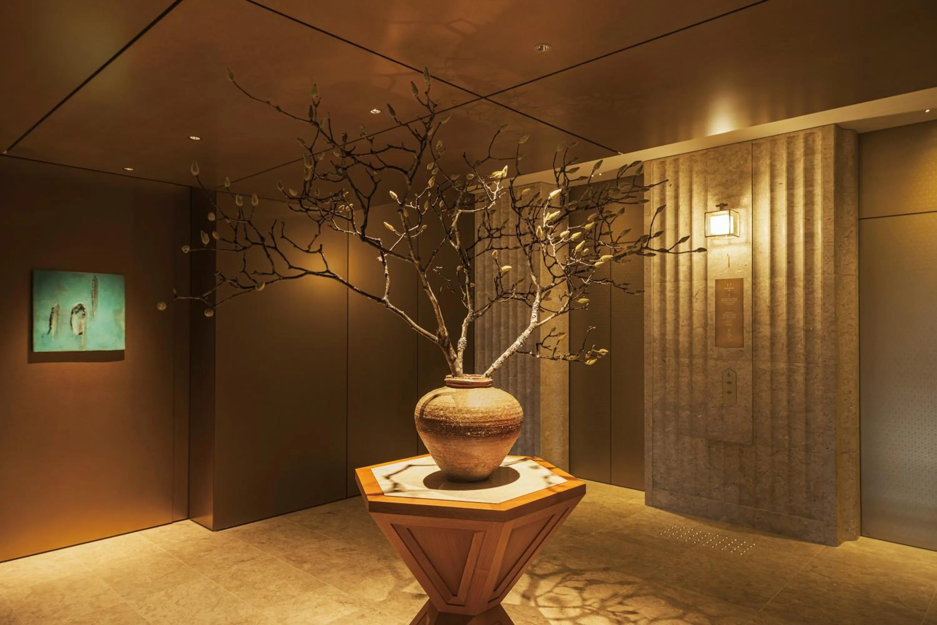 elevator in Imperial Hotel, Kyoto