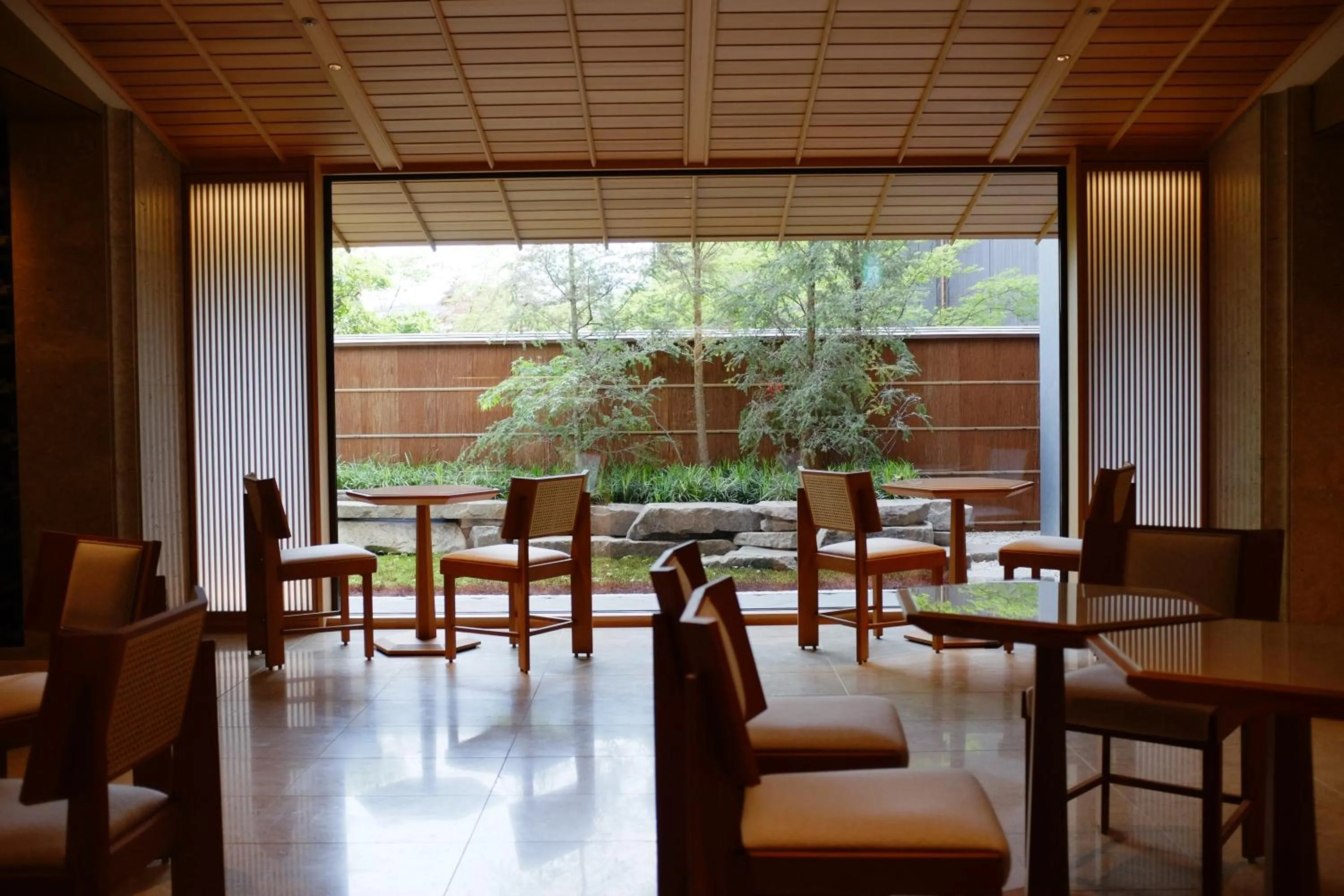 Lobby or reception in Imperial Hotel, Kyoto