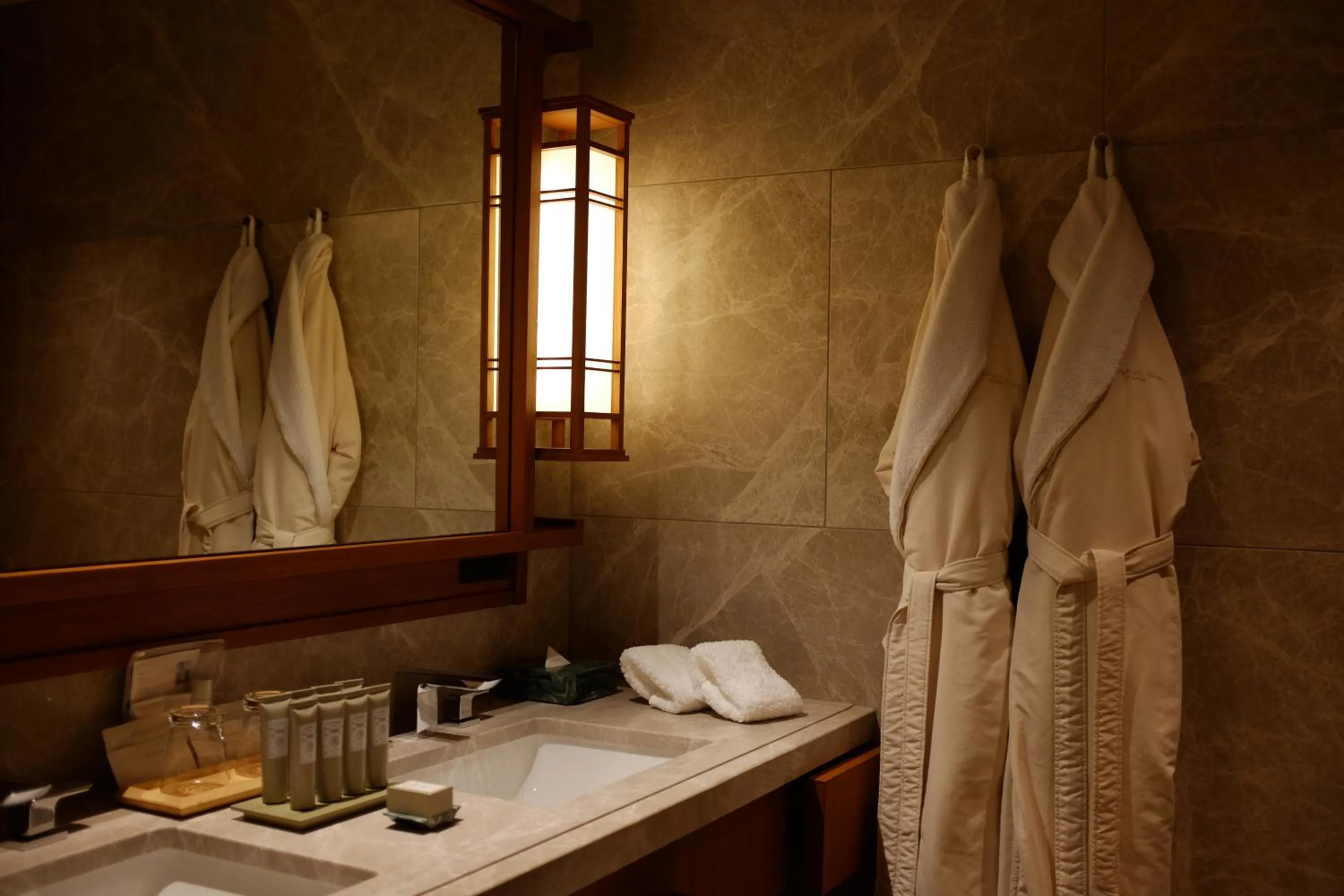 Bathroom in Imperial Hotel, Kyoto