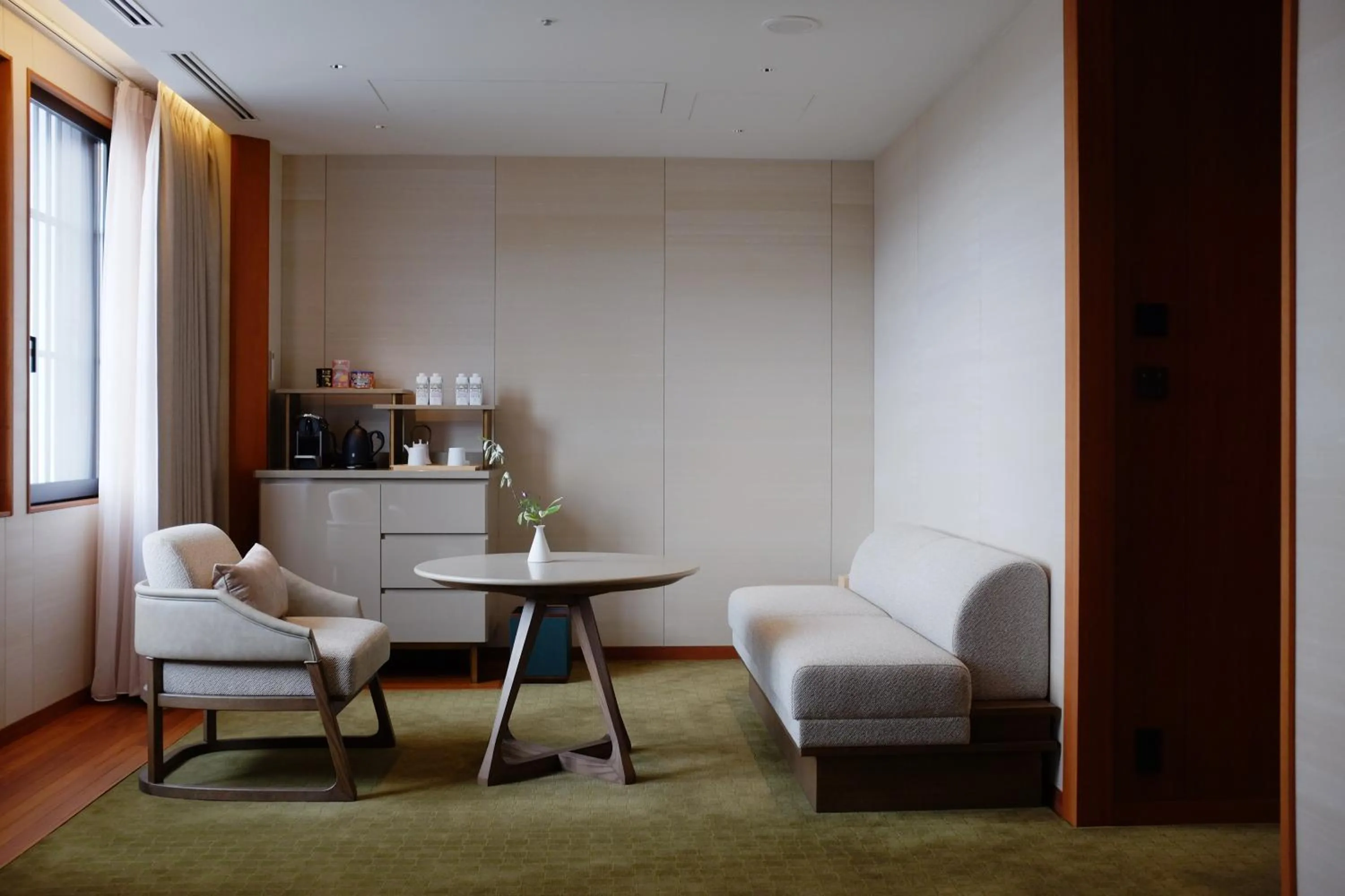 Dining area in Imperial Hotel, Kyoto