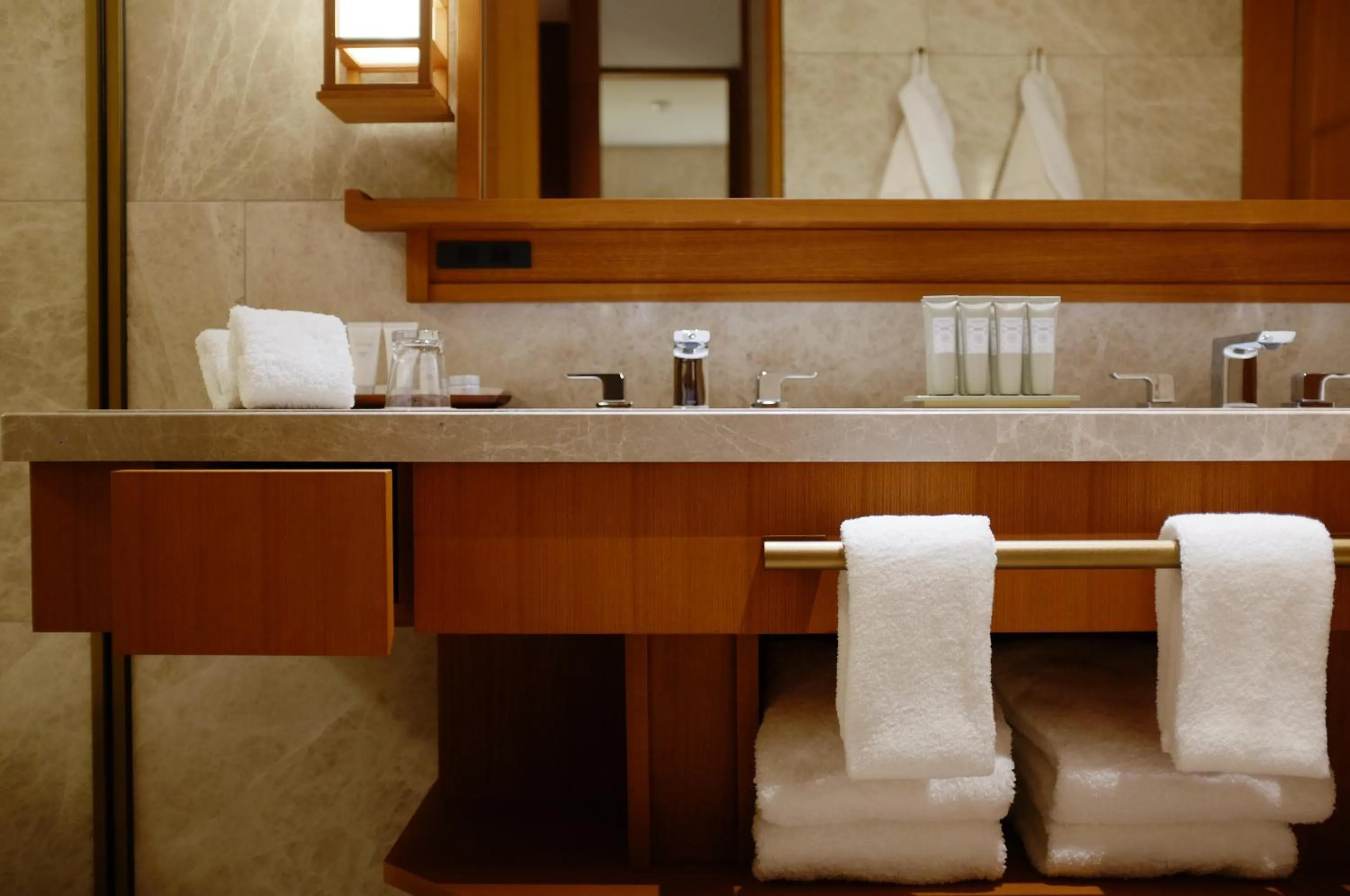 Bathroom in Imperial Hotel, Kyoto