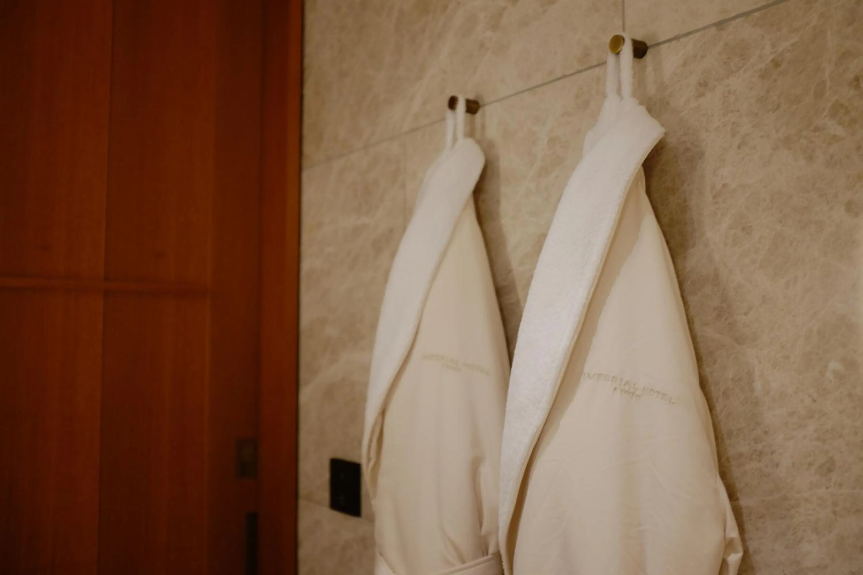 Shower in Imperial Hotel, Kyoto