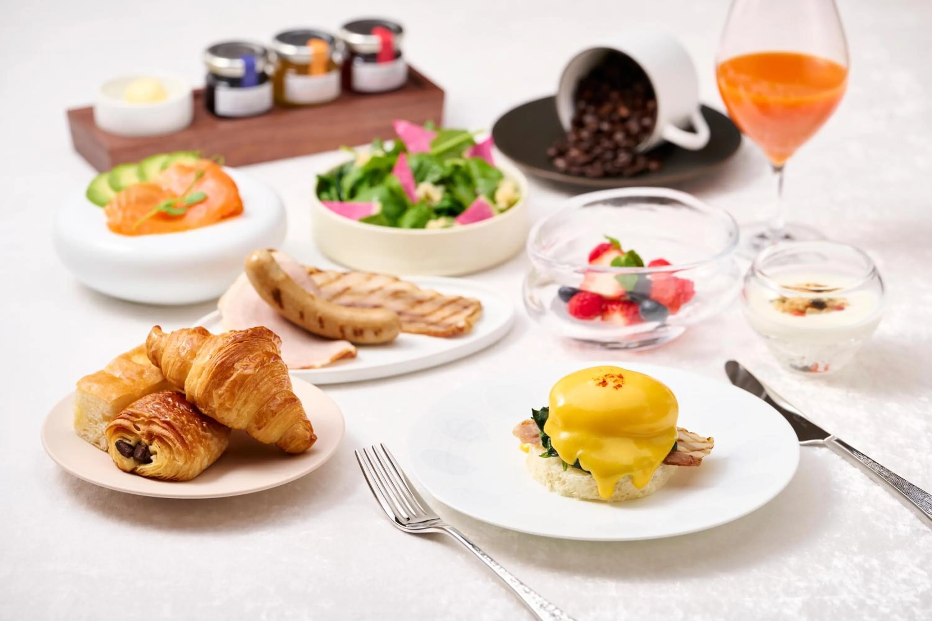 Breakfast in Imperial Hotel, Kyoto