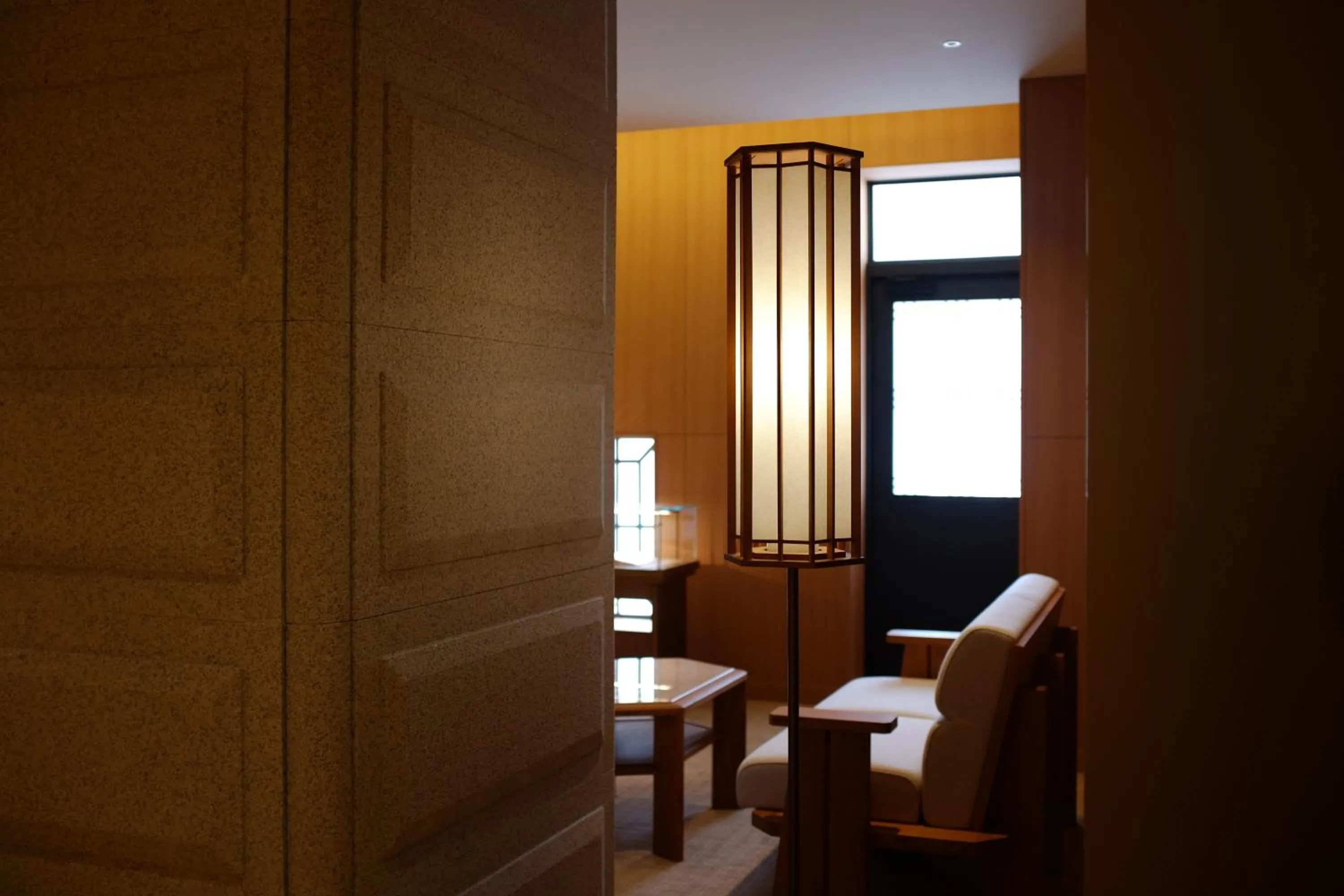 Lobby or reception in Imperial Hotel, Kyoto