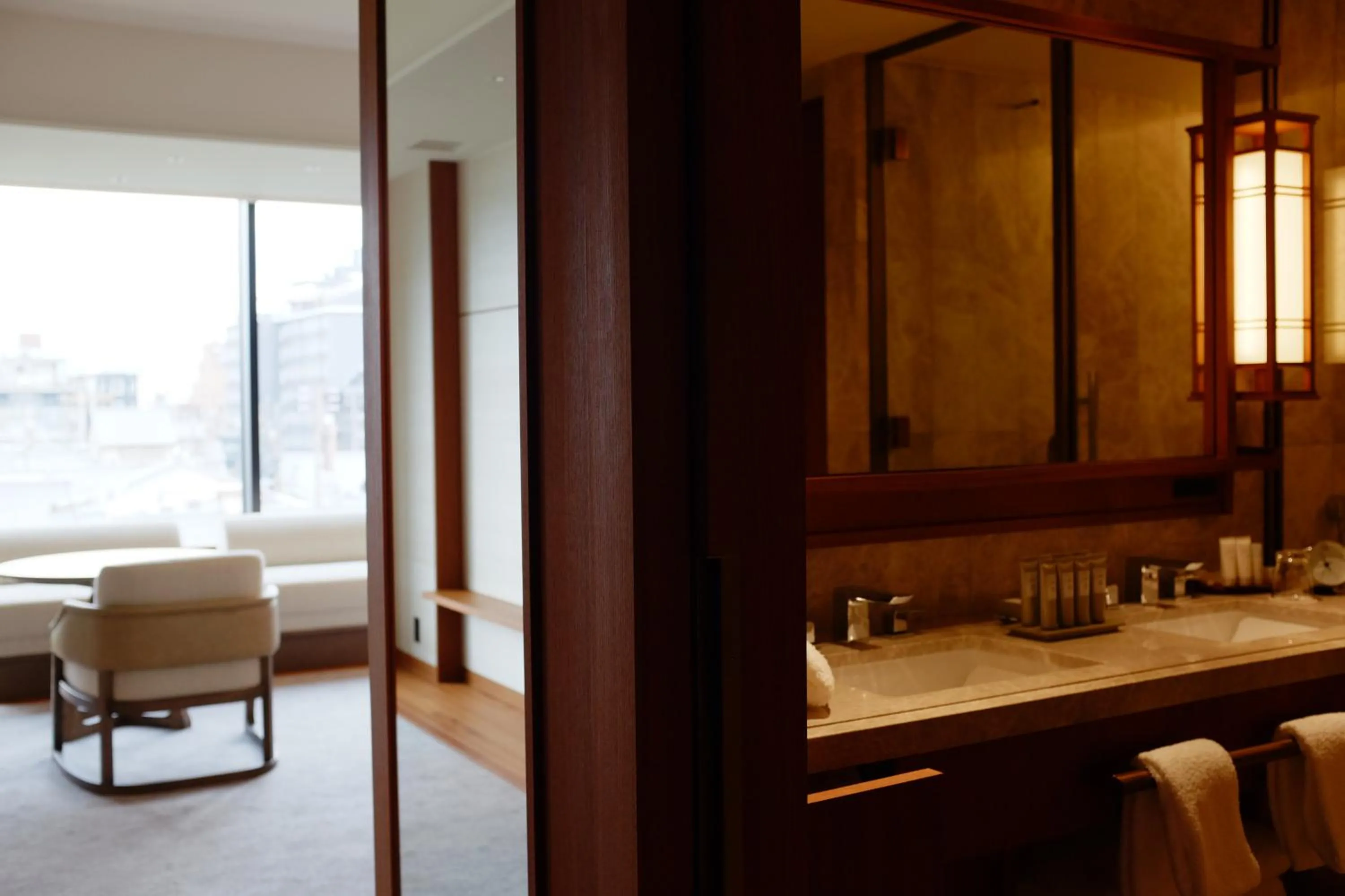 Bathroom in Imperial Hotel, Kyoto