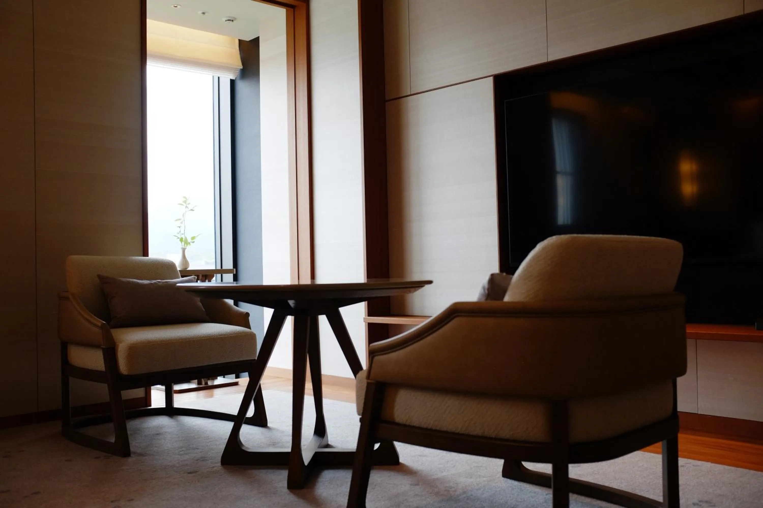 Photo of the whole room in Imperial Hotel, Kyoto