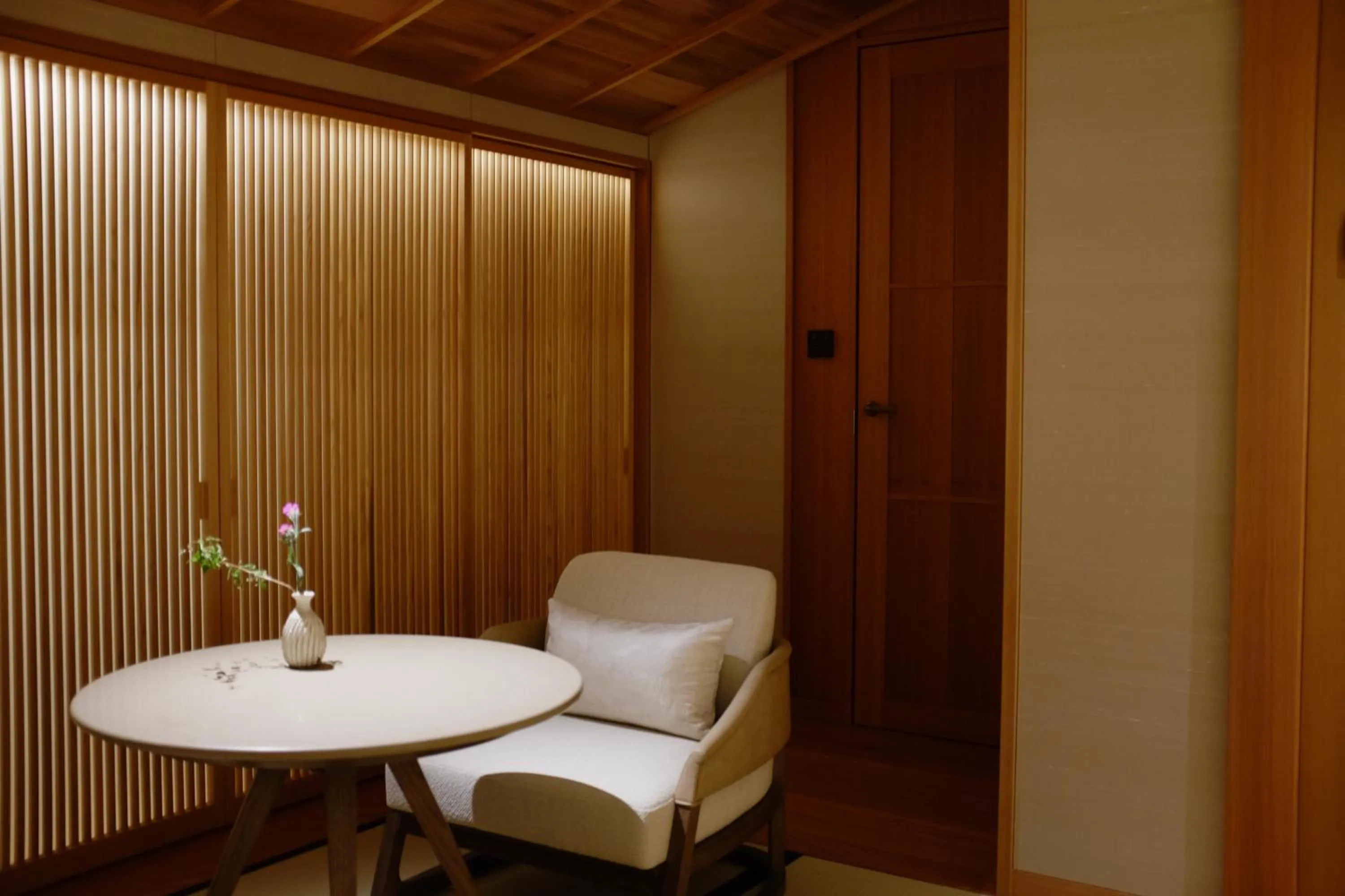Dining area in Imperial Hotel, Kyoto