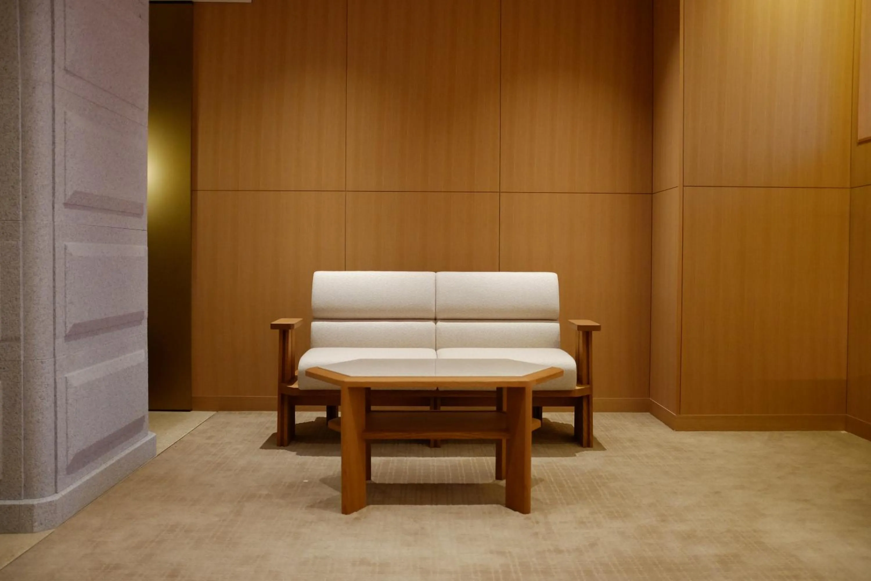 Lobby or reception in Imperial Hotel, Kyoto