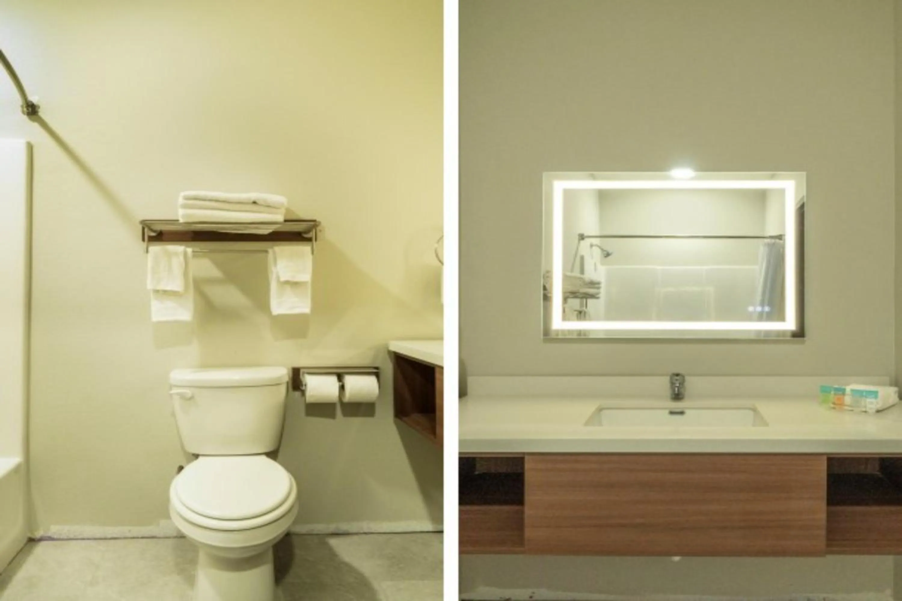 Bathroom in Efficiency De Luxe Sulphur Near Lake Charles I 10