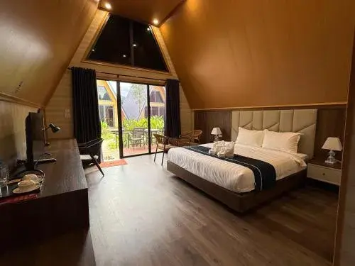 Double Room with Garden View in Nature Resort Vangvieng Double Room with Garden View in Nature Resort Vangvieng