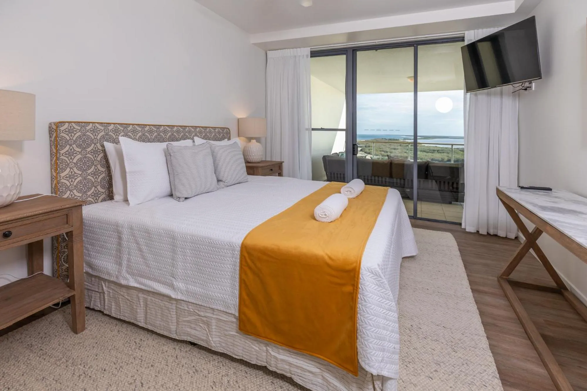 Bedroom, Bed in The Waterford Prestige Apartments