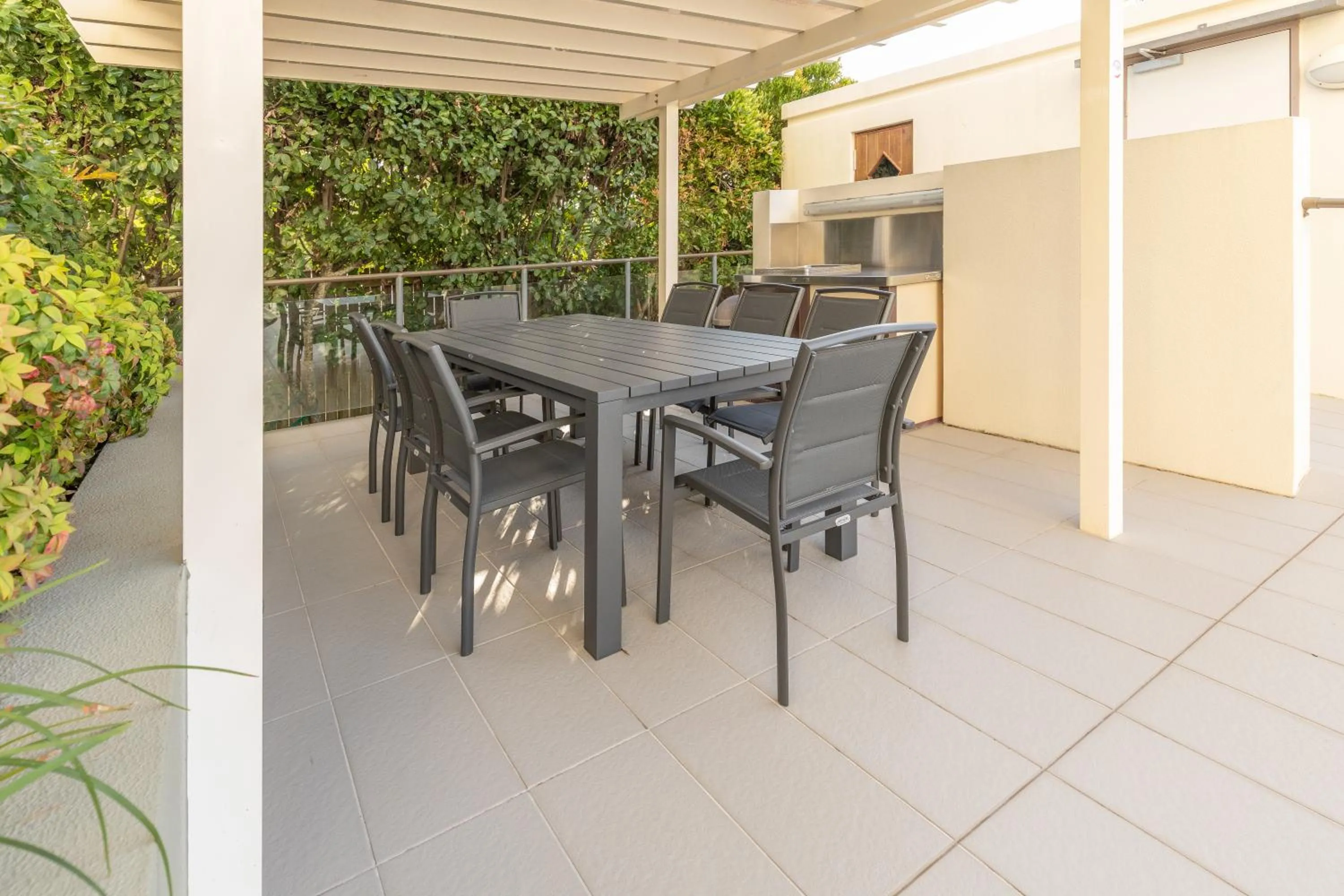 BBQ facilities in The Waterford Prestige Apartments