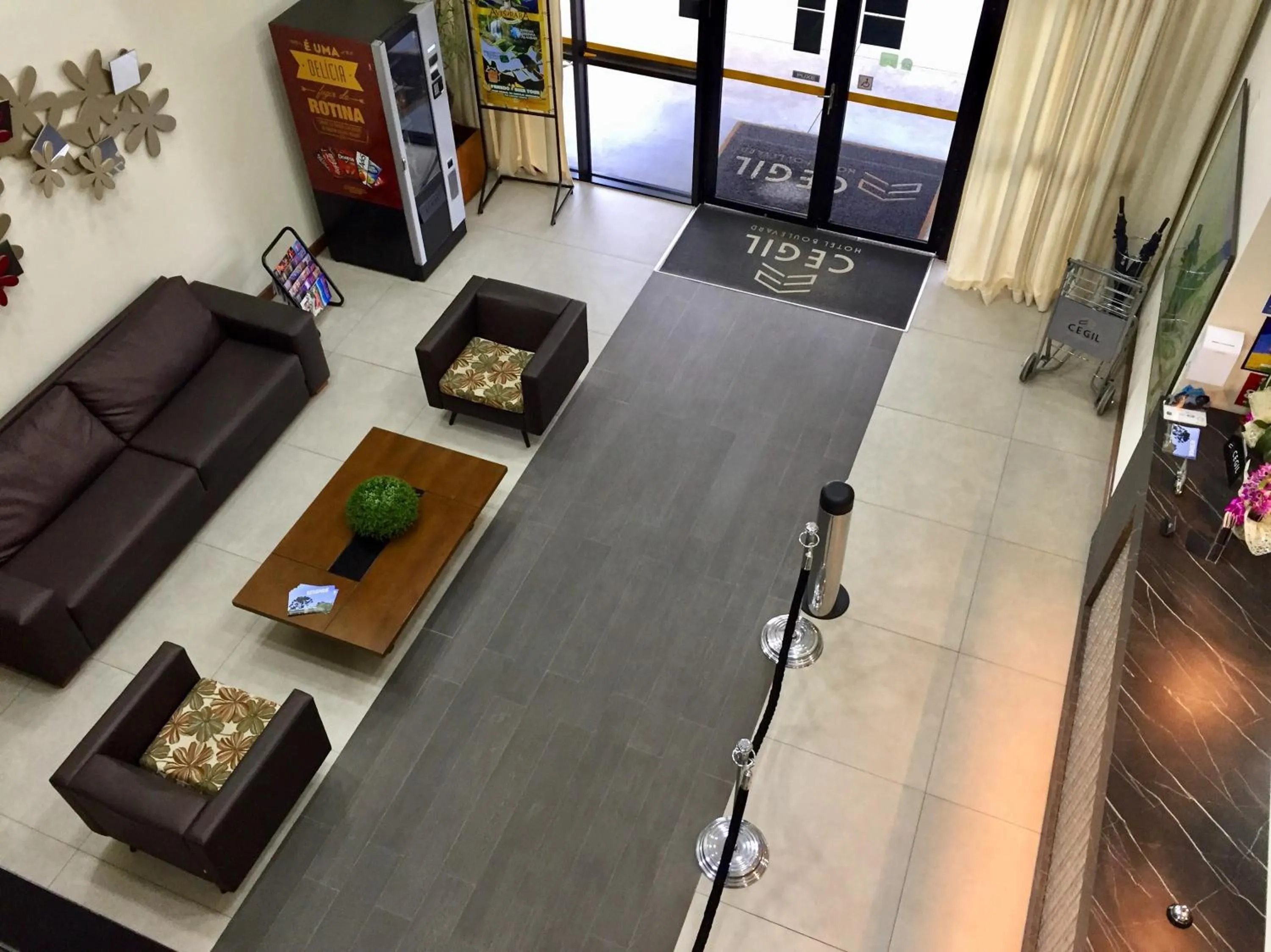 Lobby or reception in Cegil Hotel Boulevard
