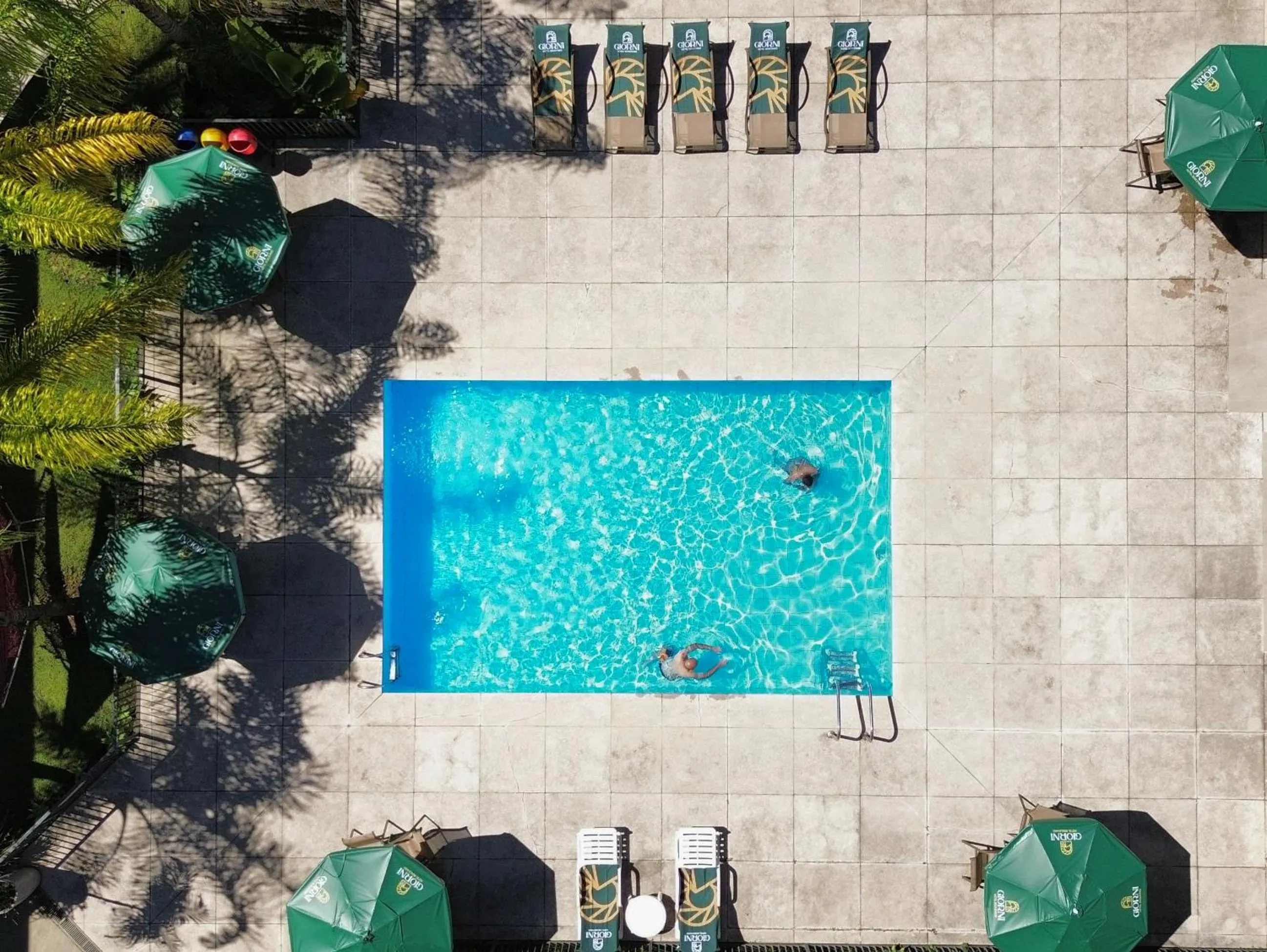Swimming pool in Giorni Hotel Boulevard