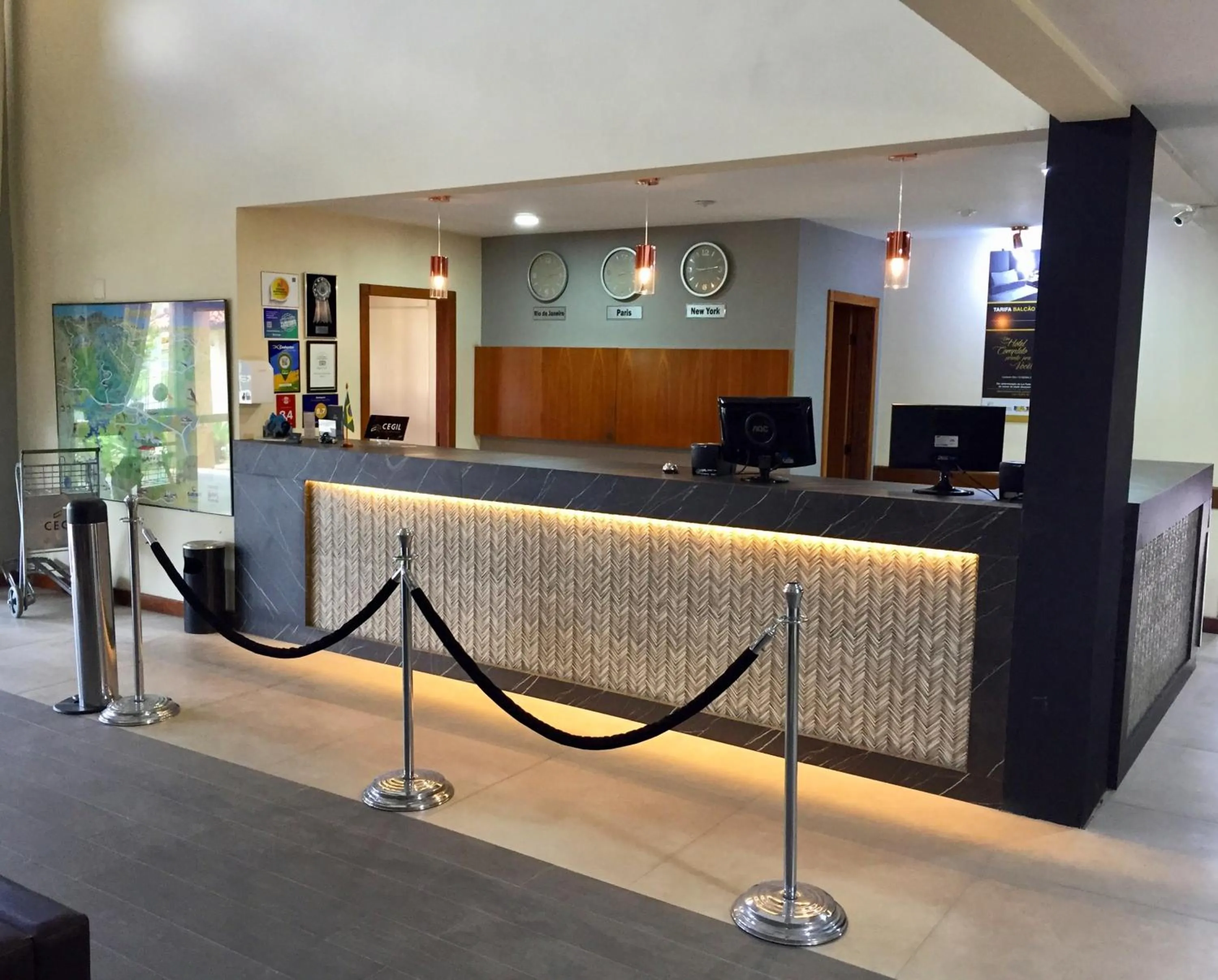 Lobby or reception in Cegil Hotel Boulevard