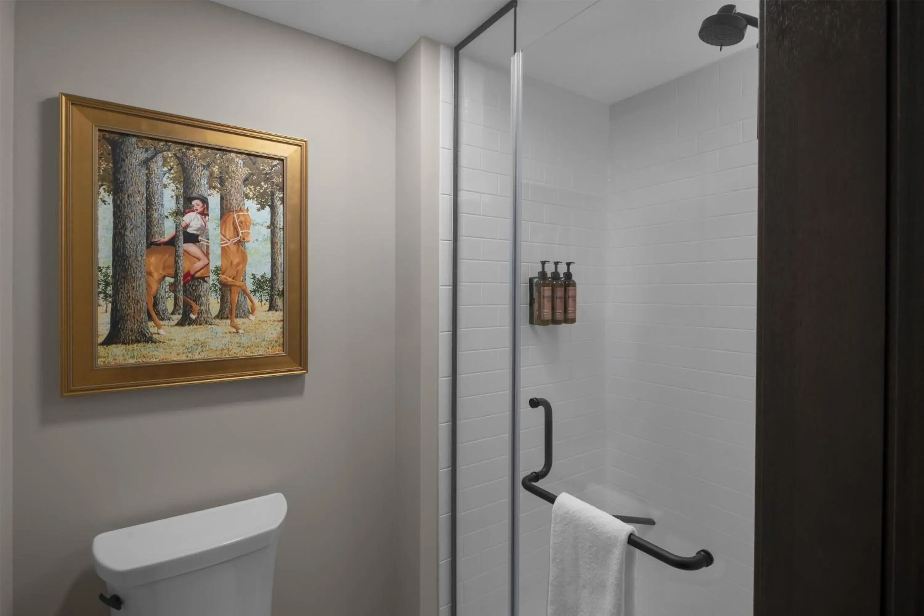 Bathroom in Motto By Hilton Nashville Downtown Bathroom in Motto By Hilton Nashville Downtown