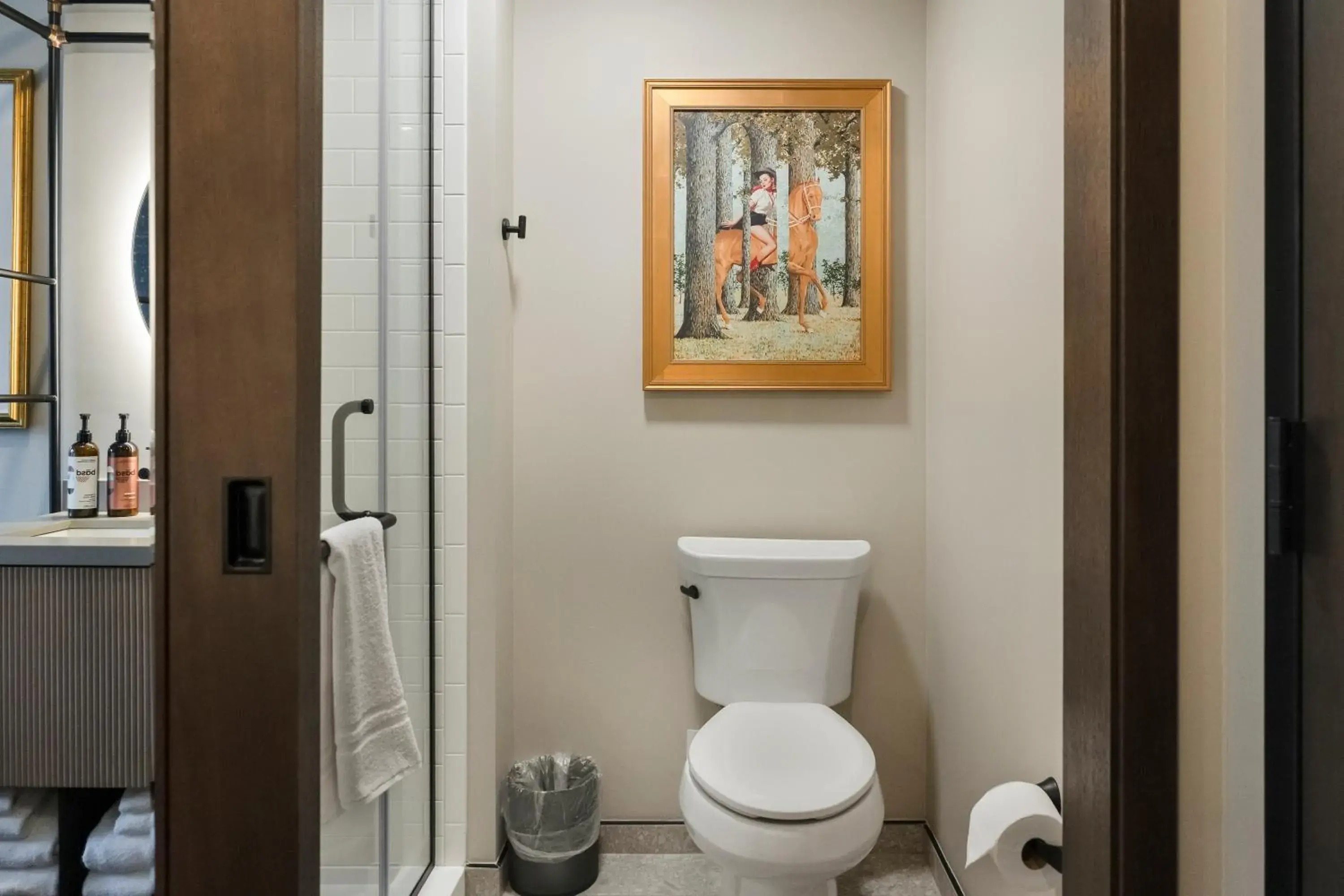 Bathroom in Motto By Hilton Nashville Downtown Bathroom in Motto By Hilton Nashville Downtown