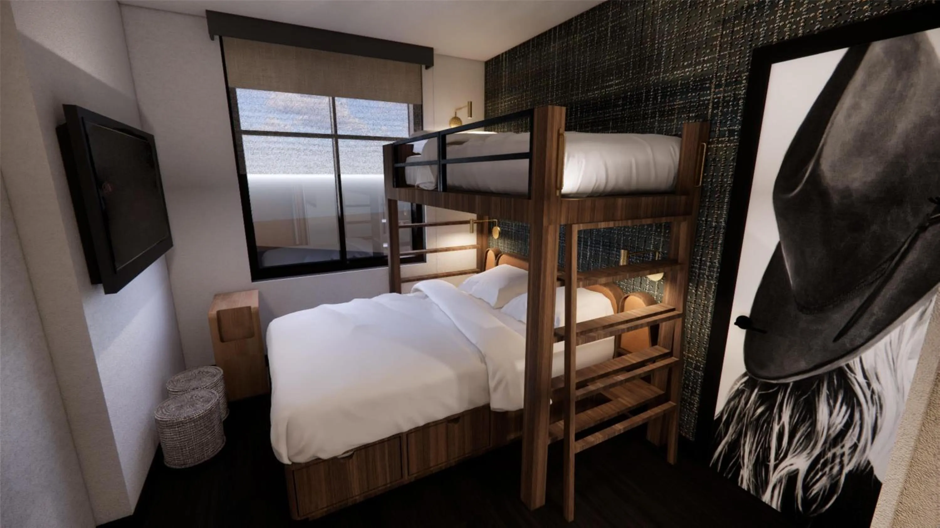 Bed in Motto By Hilton Nashville Downtown