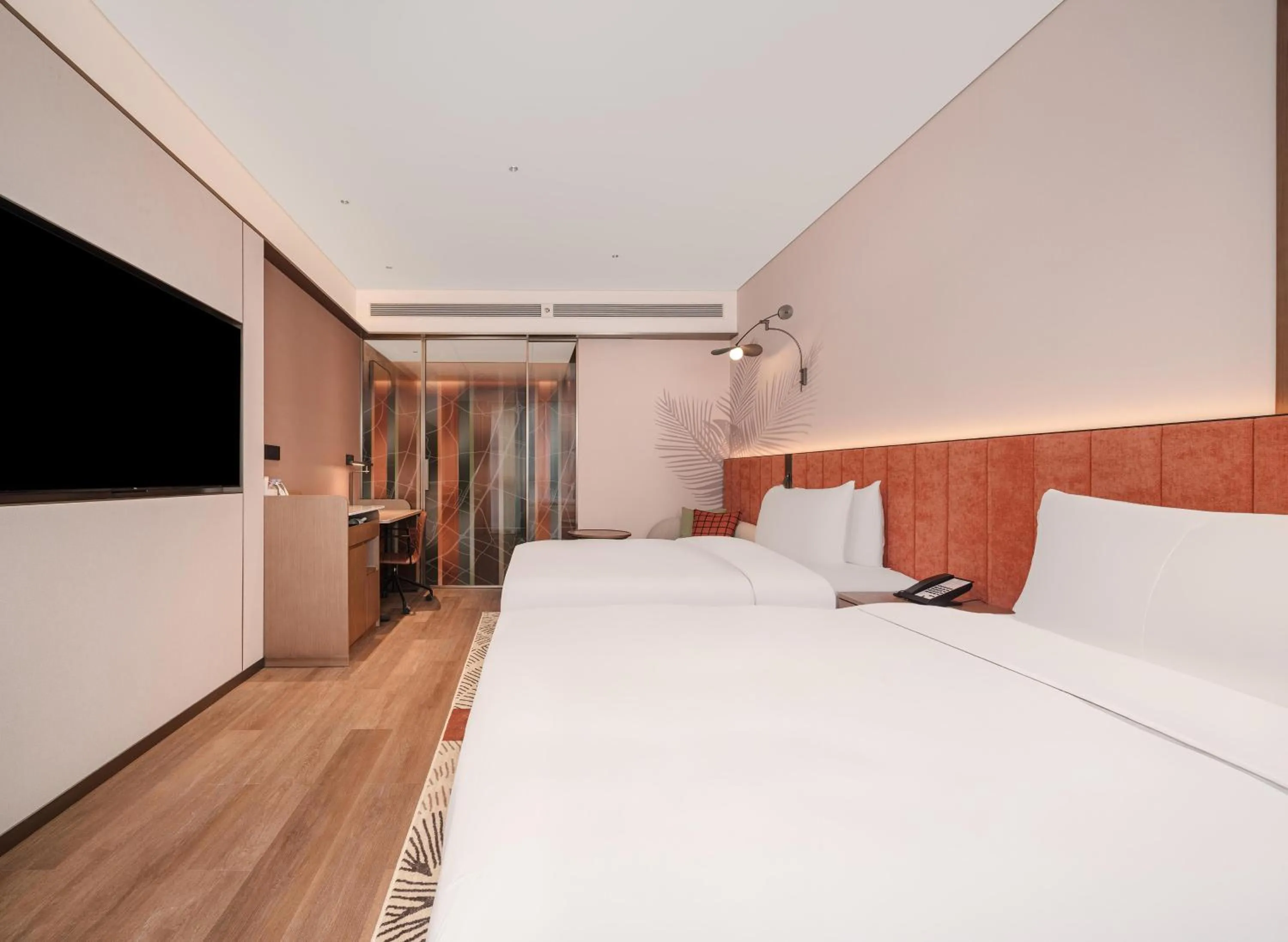 Bed in Hilton Garden Inn Chengdu East Railway Station