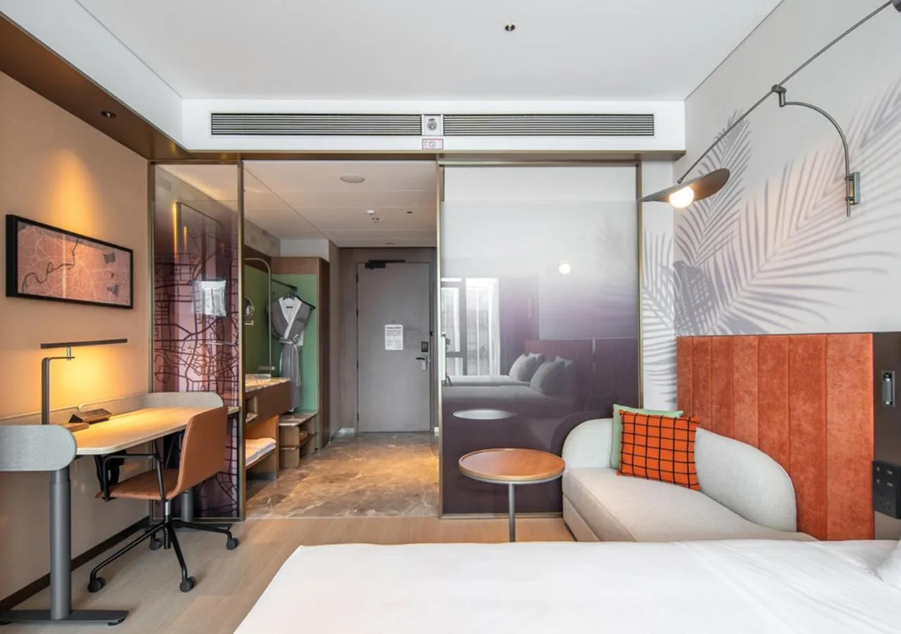 Bed in Hilton Garden Inn Wuhu Economic Tech Zone