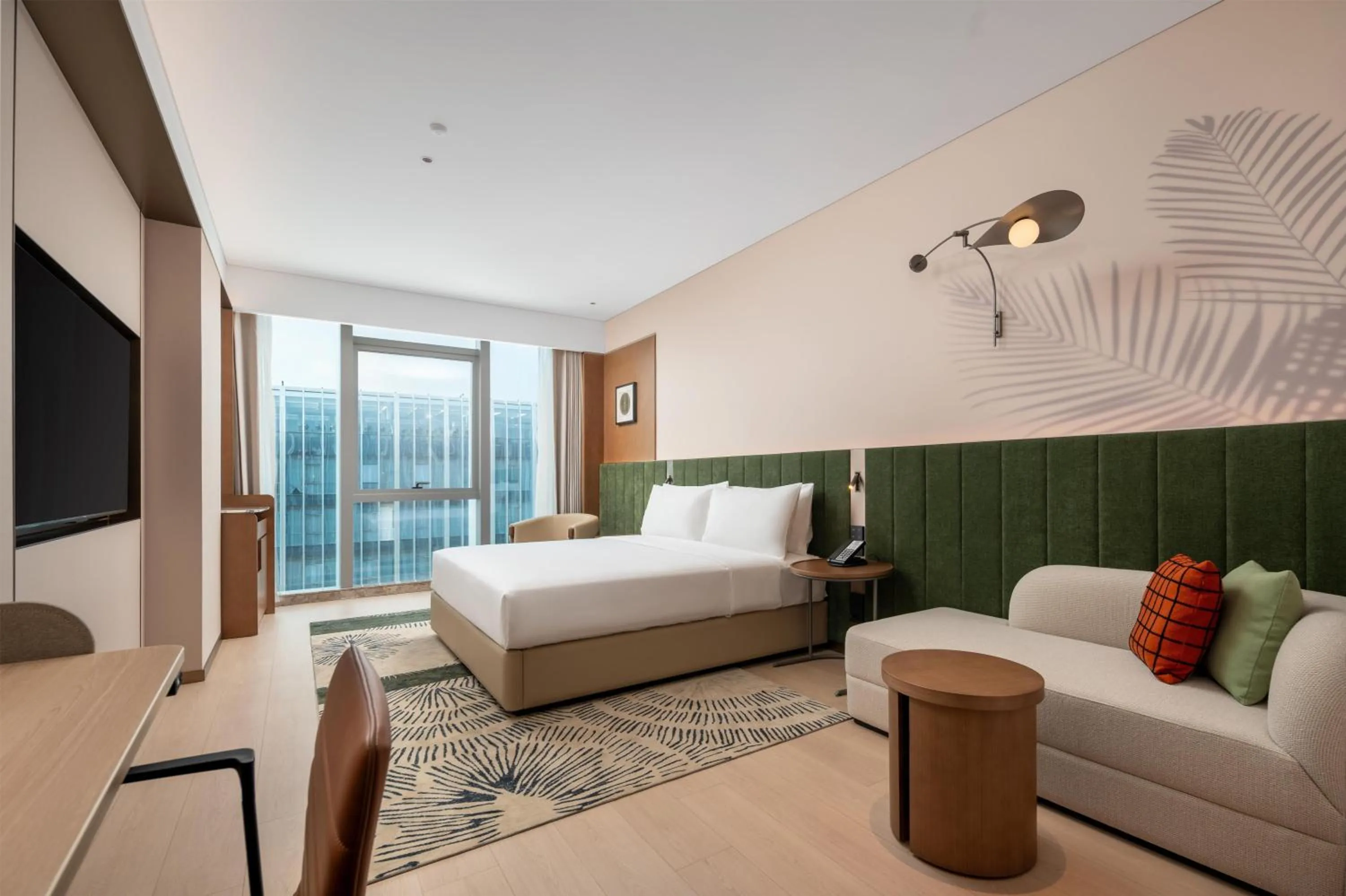 Bed in Hilton Garden Inn Wuhu Economic Tech Zone