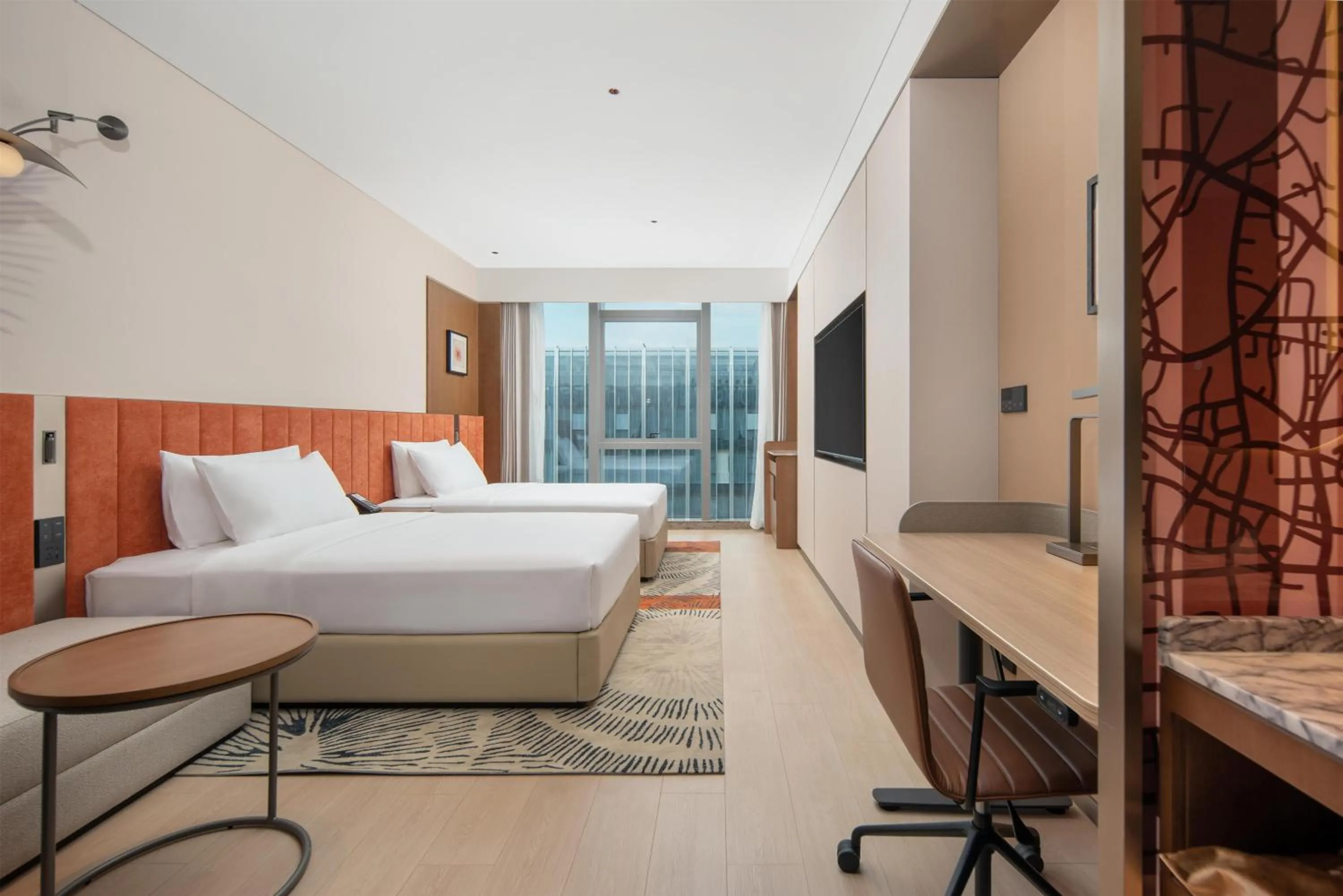 Bed in Hilton Garden Inn Wuhu Economic Tech Zone