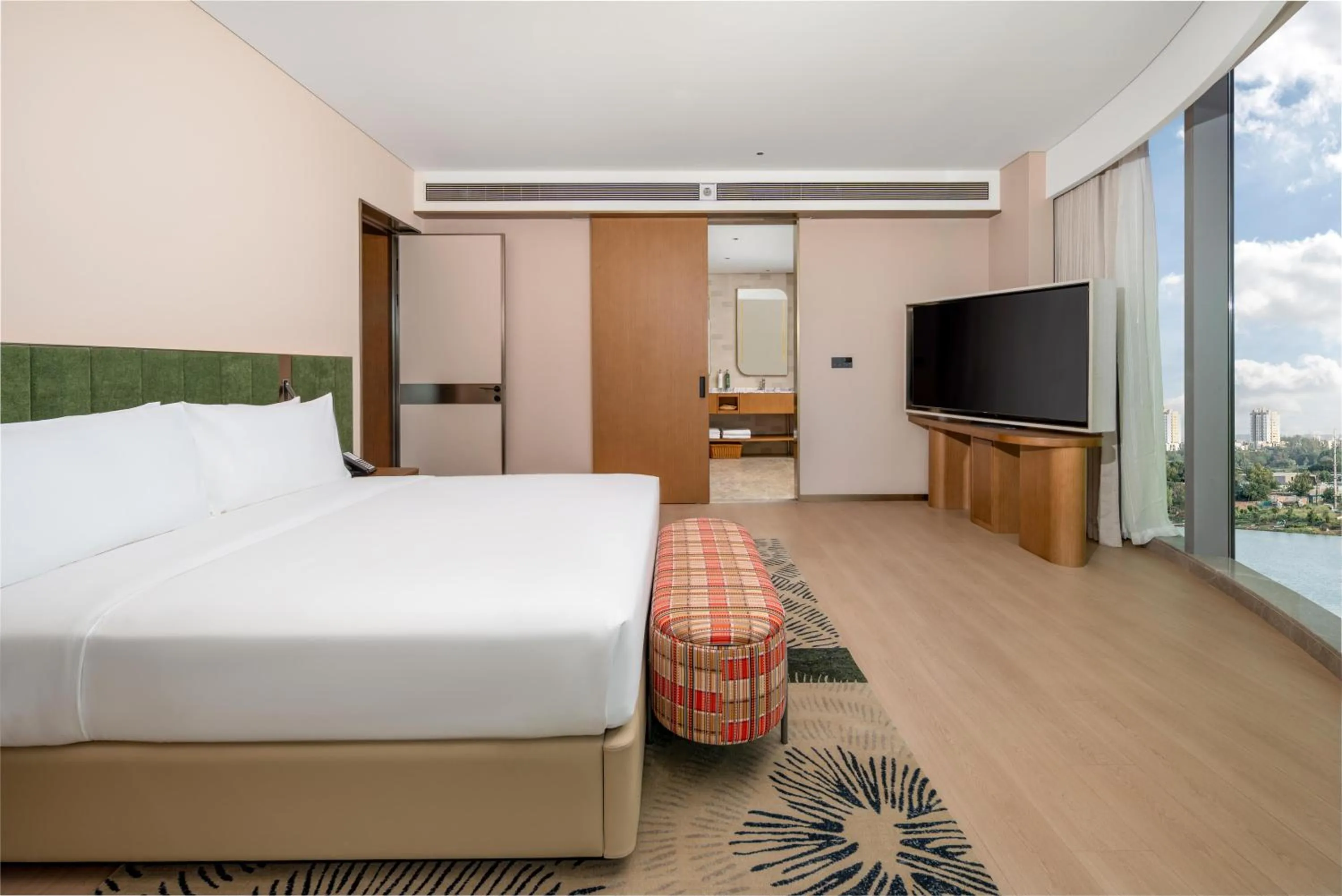 Bed in Hilton Garden Inn Wuhu Economic Tech Zone