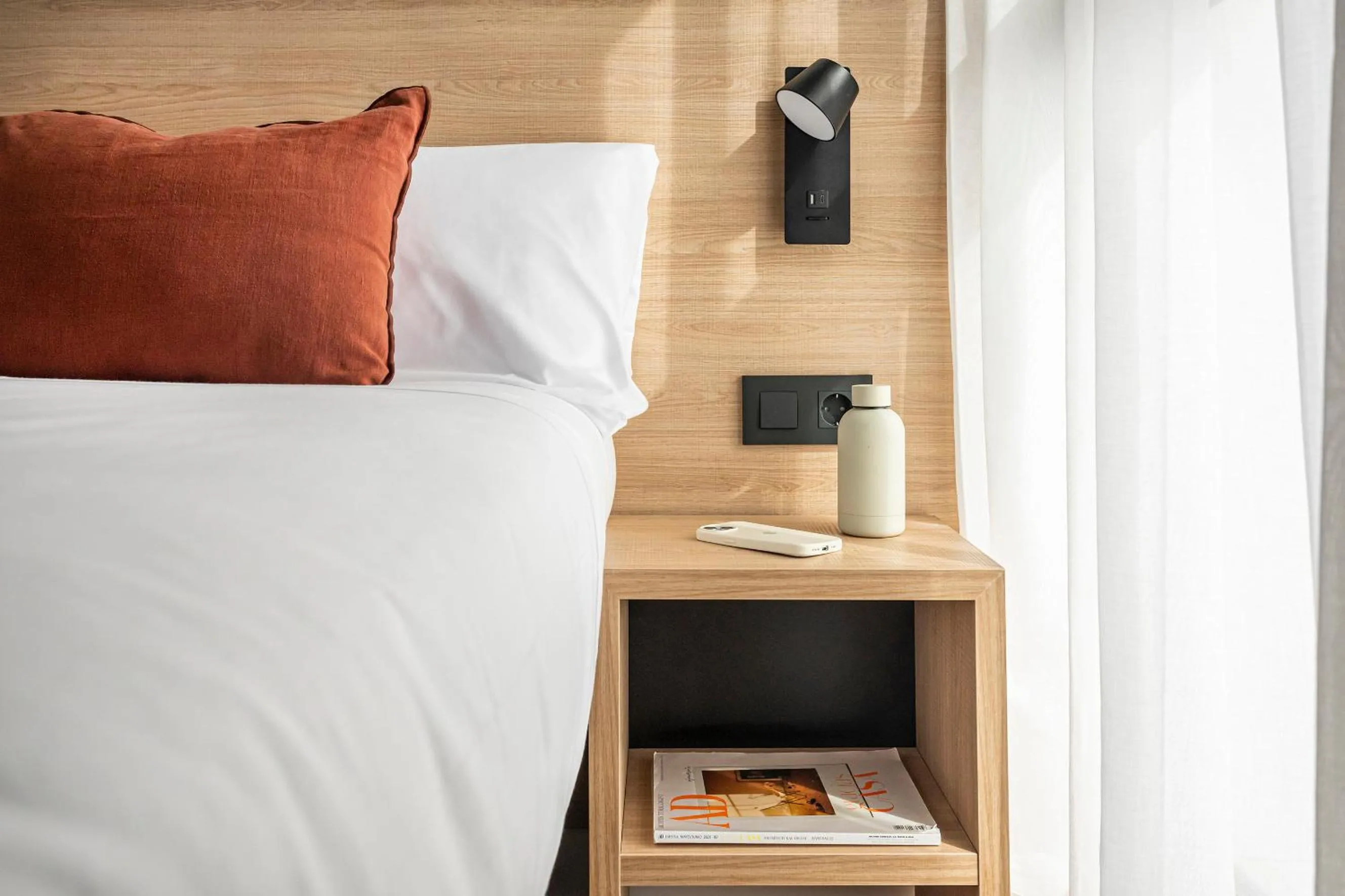 Bedroom, Bed in B48 Valencia Feria