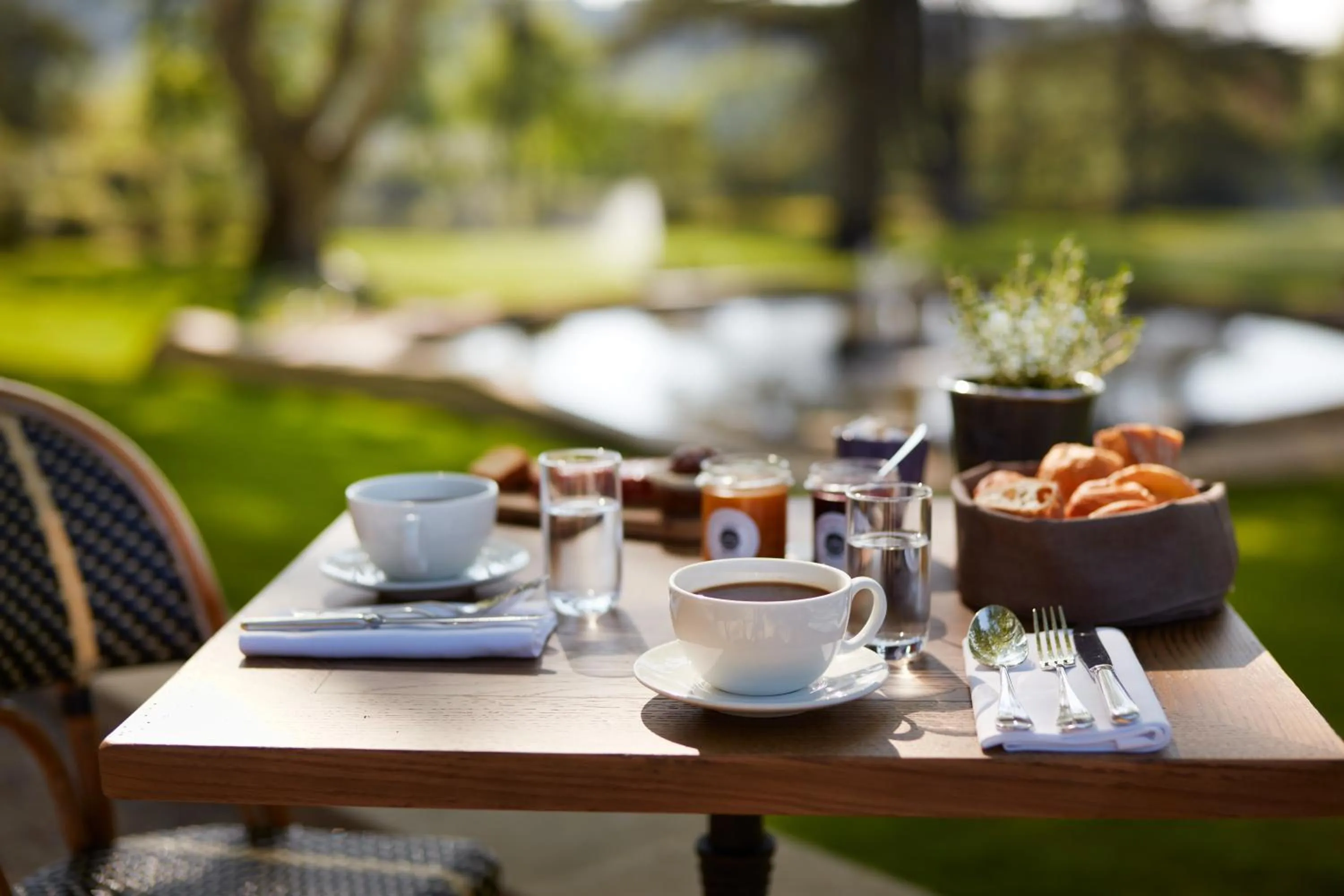 Breakfast in Domaine de Fontenille