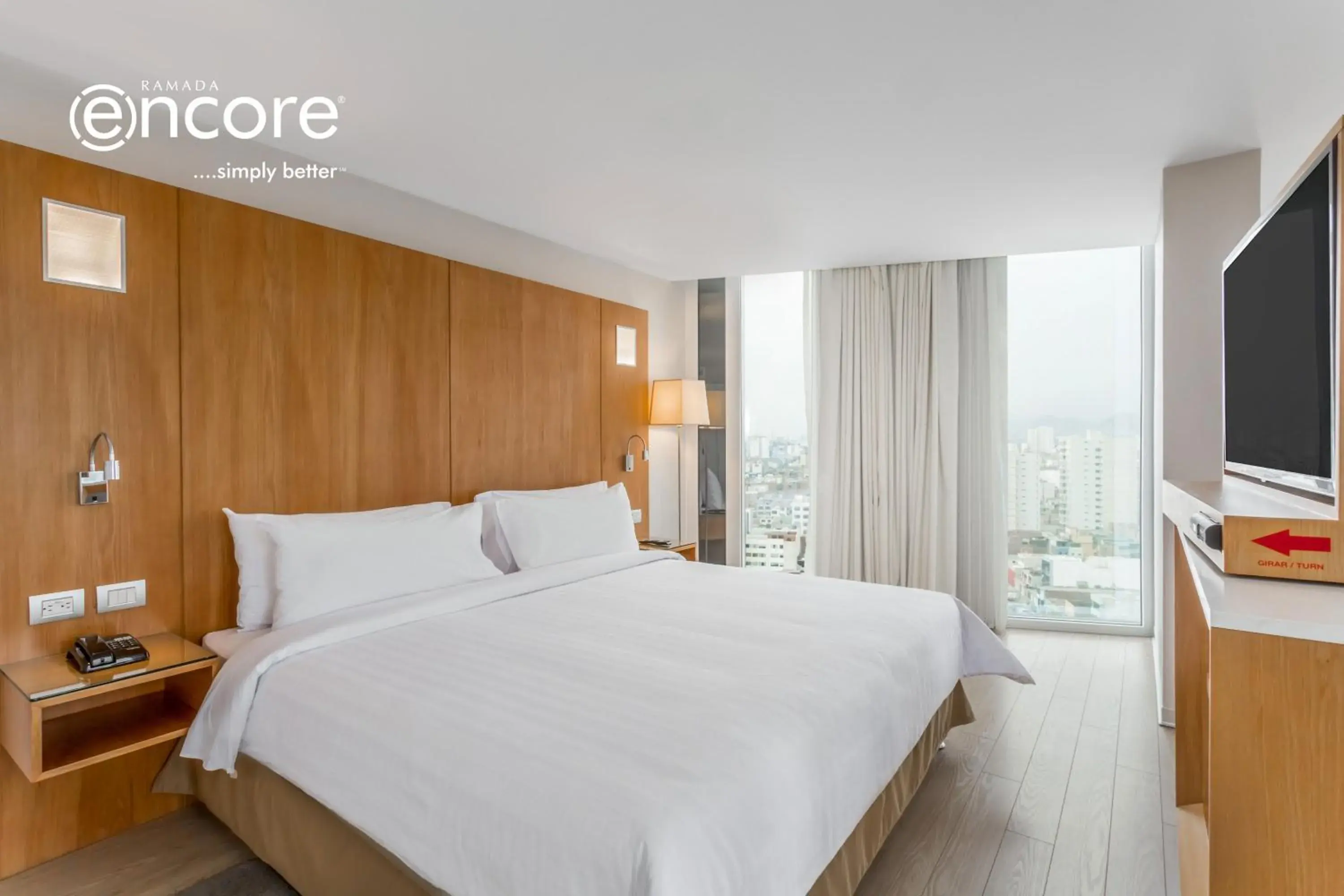 Bedroom, Bed in Ramada Encore by Wyndham Lima San Isidro Bedroom, Bed in Ramada Encore by Wyndham Lima San Isidro