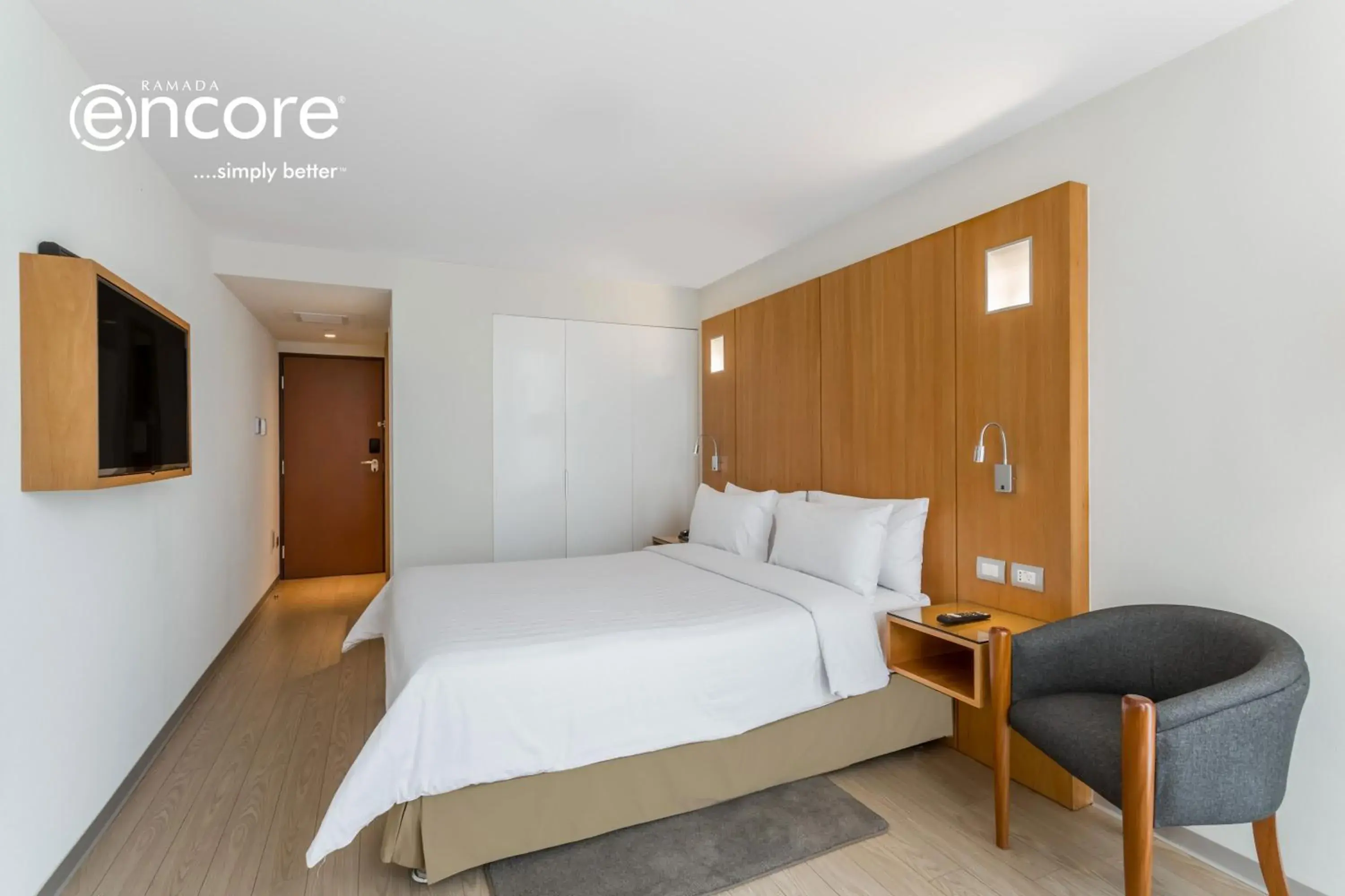 Bedroom, Bed in Ramada Encore by Wyndham Lima San Isidro Bedroom, Bed in Ramada Encore by Wyndham Lima San Isidro