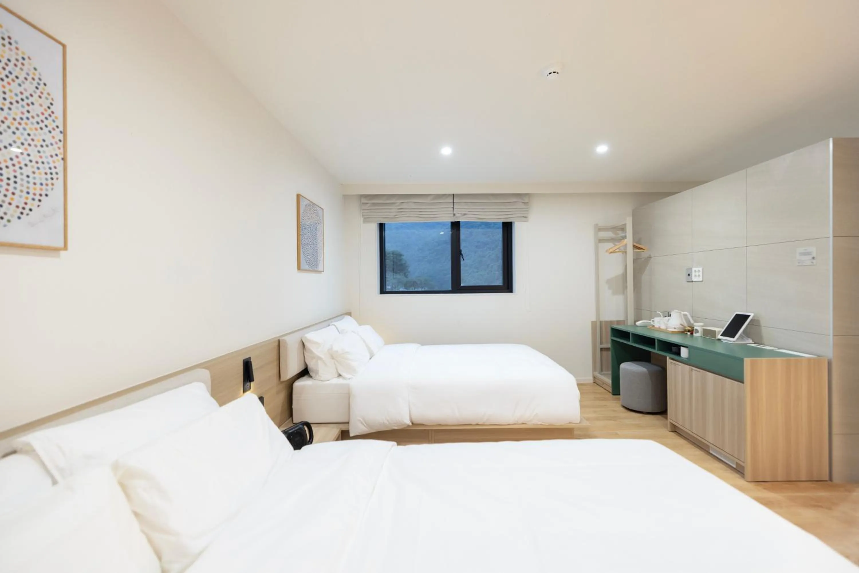 Bed in Hotel Rivmont Danyang by AANK