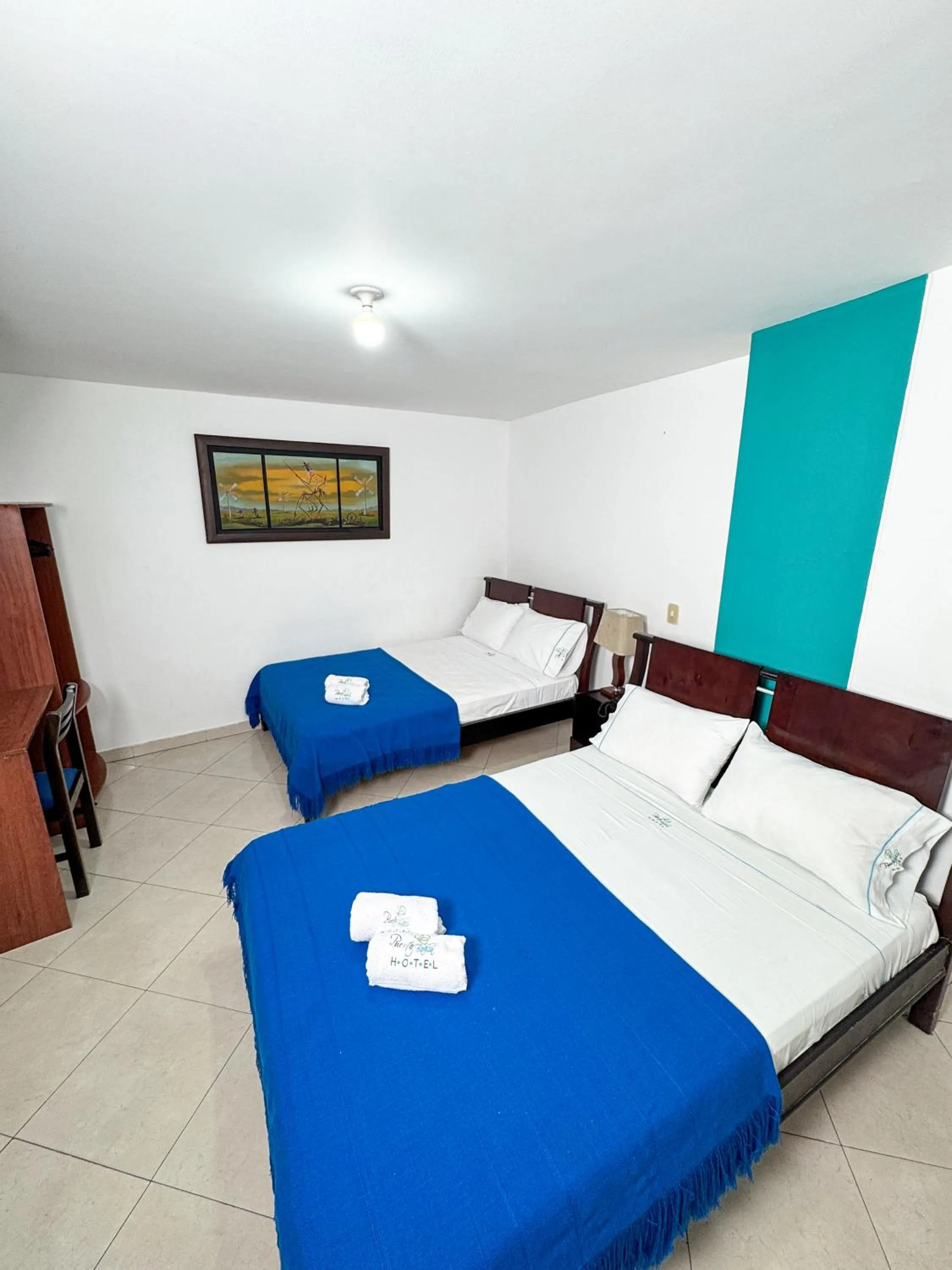 Double Room with Two Double Beds in Hotel Puerto Bahia