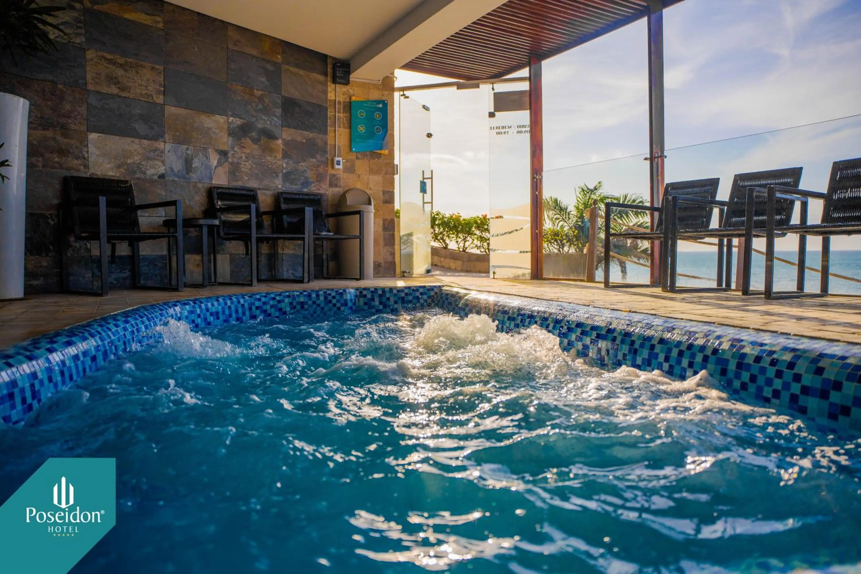 Natural landscape in Hotel Poseidon