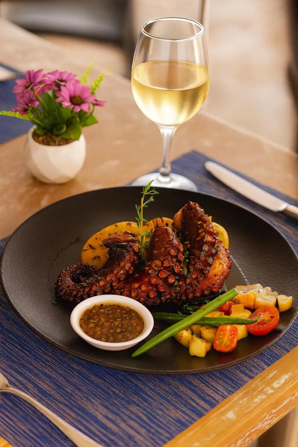 Food and drinks in Hotel Poseidon