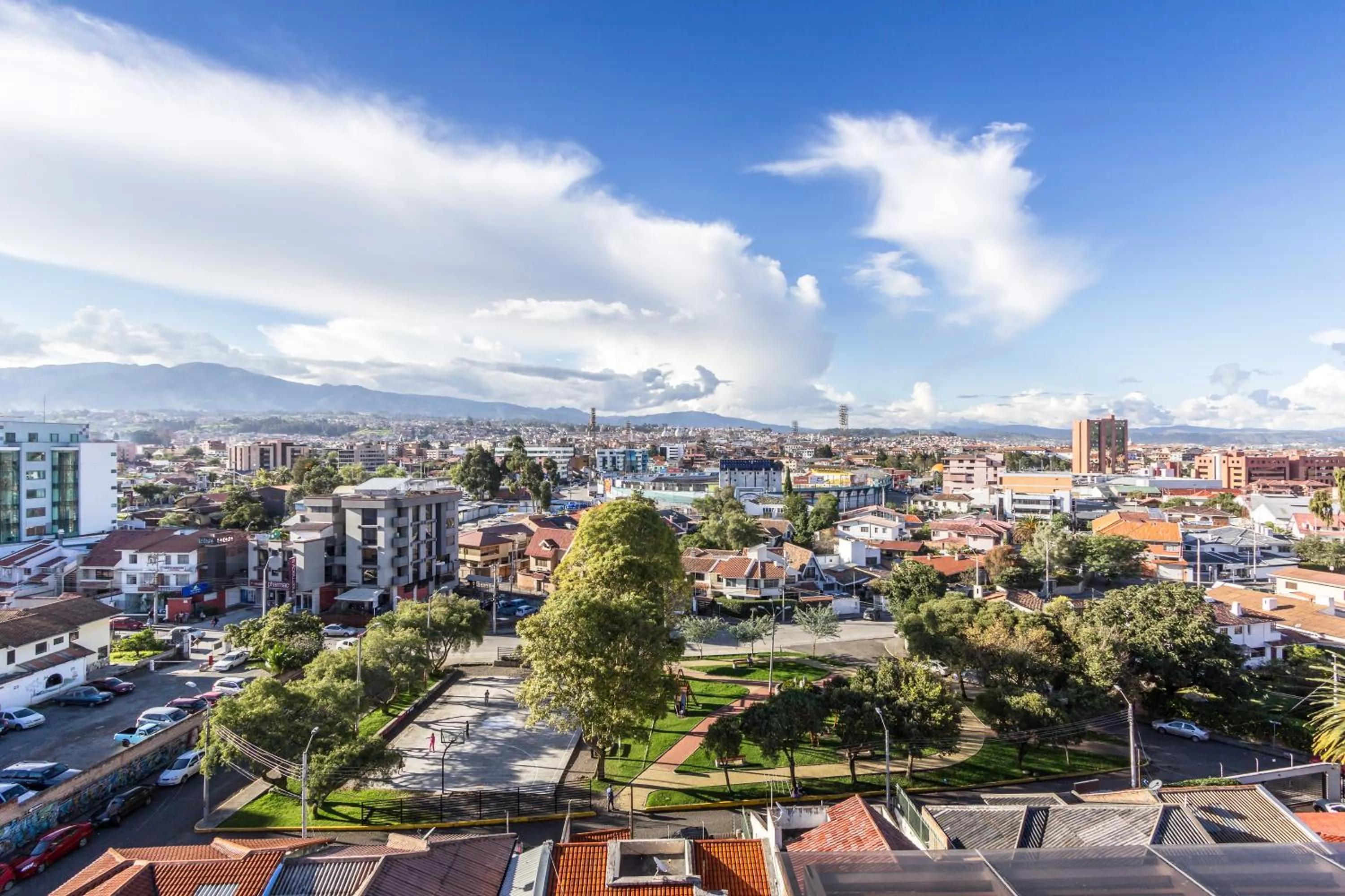 City view in Gaviota Apartments & Suites