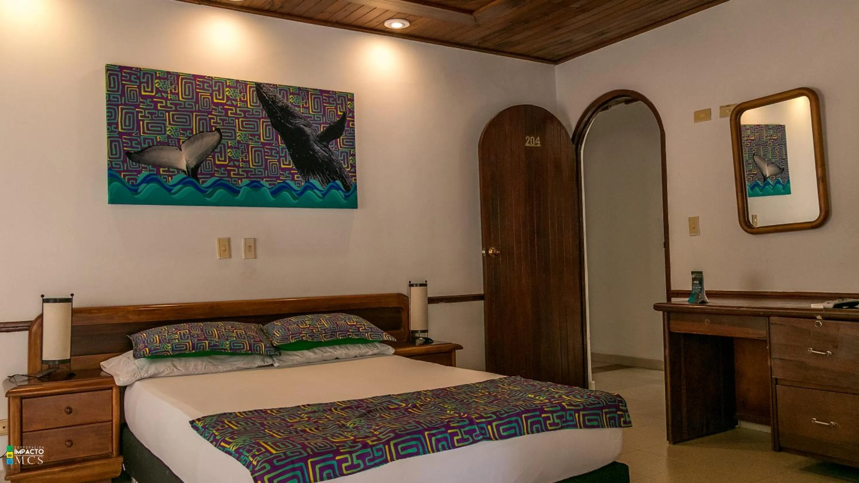 Decorative detail in Hotel Costa Choco