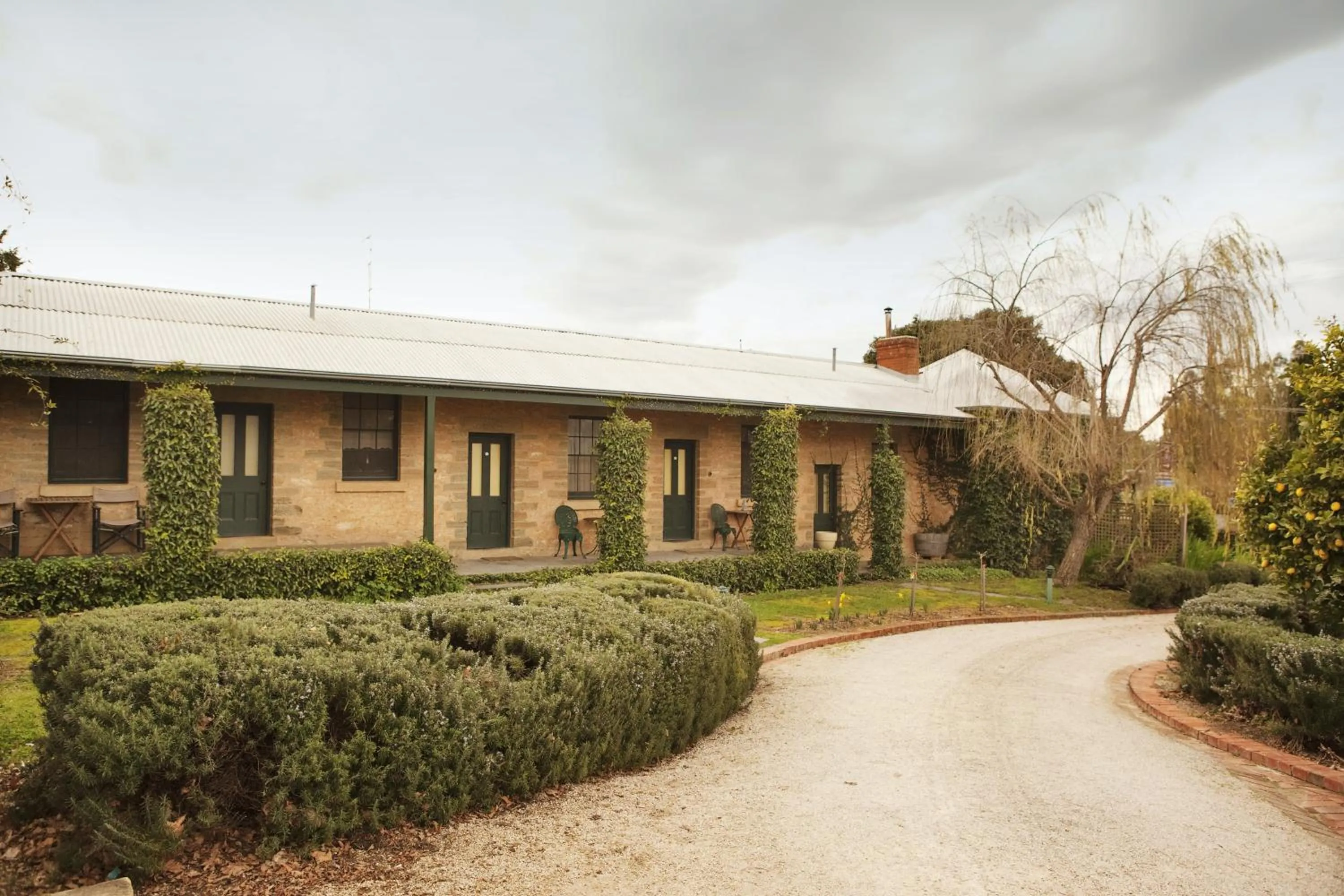Facade/entrance in The Rising Sun Hotel