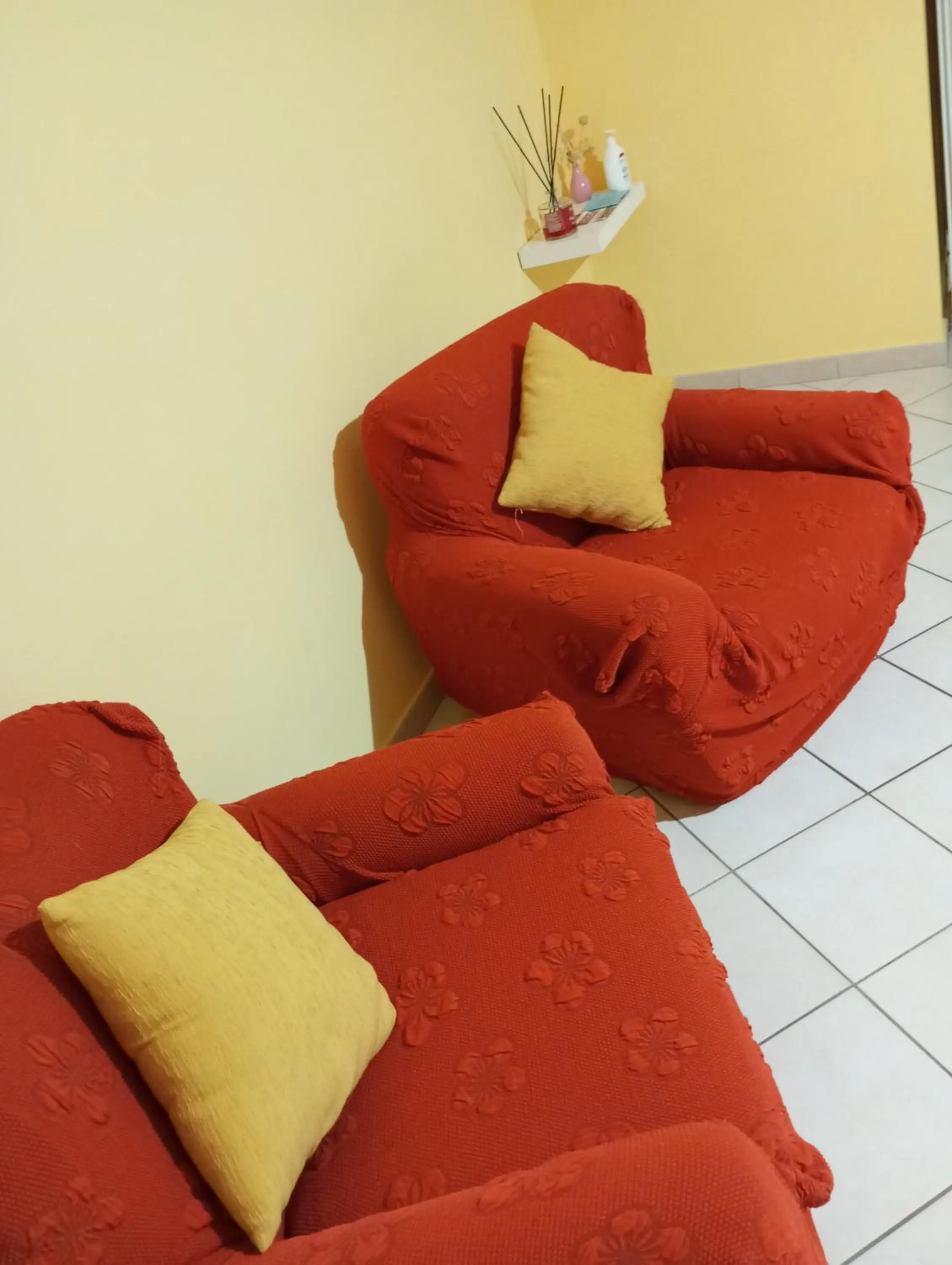 Living room in La Corte dei Morra