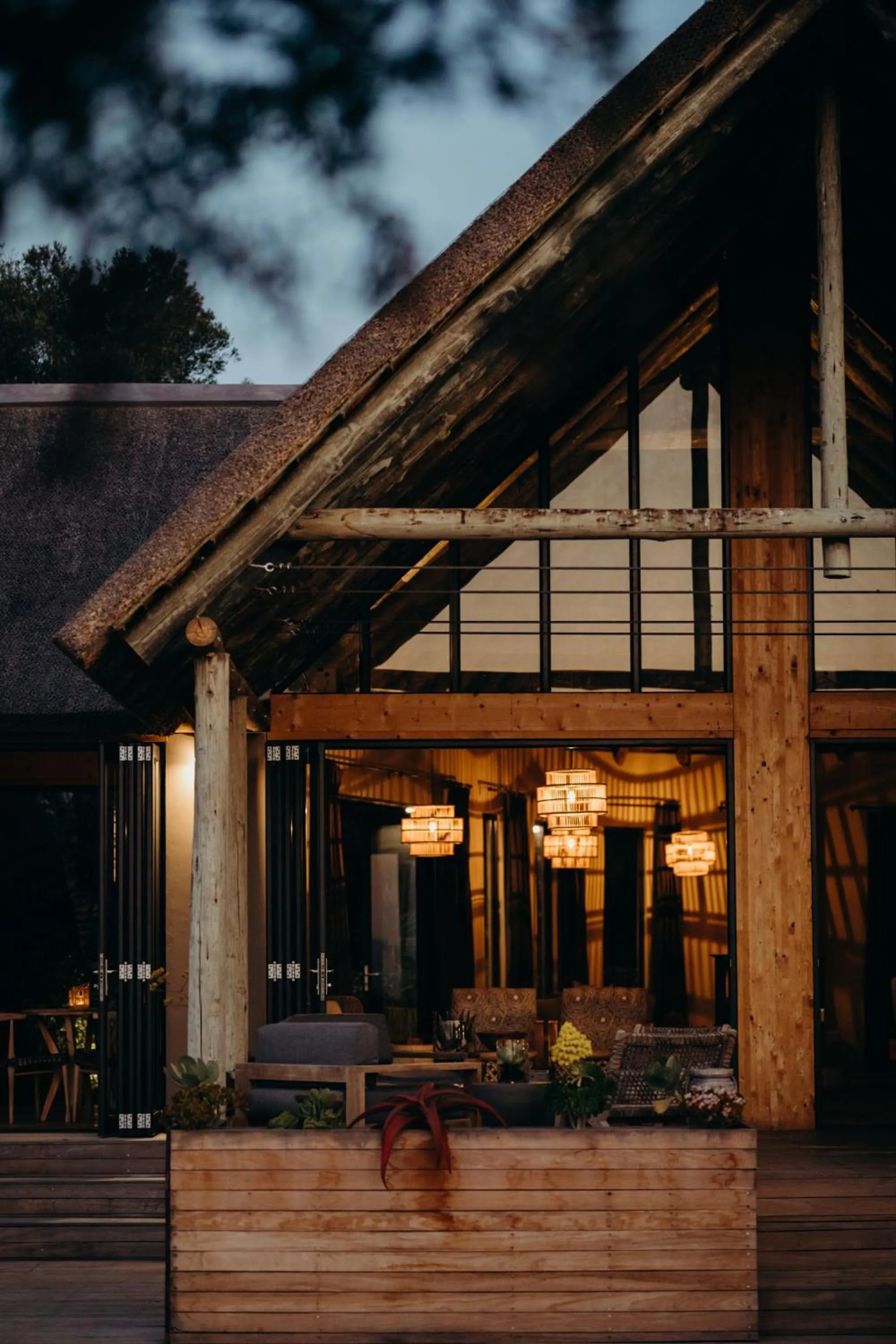Facade/entrance in Bukela Game Lodge - Amakhala Game Reserve