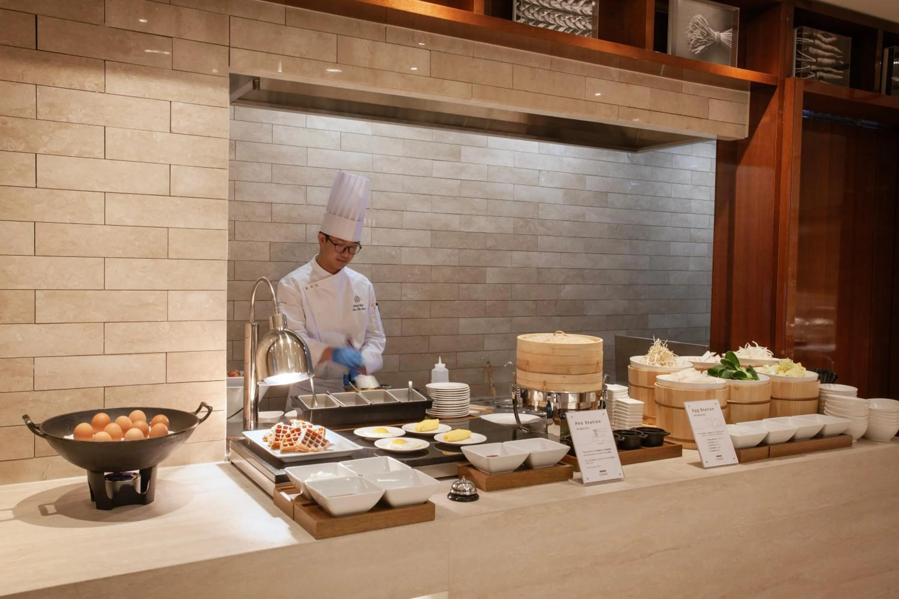 Breakfast in Crown Park Hotel Seoul Myeongdong